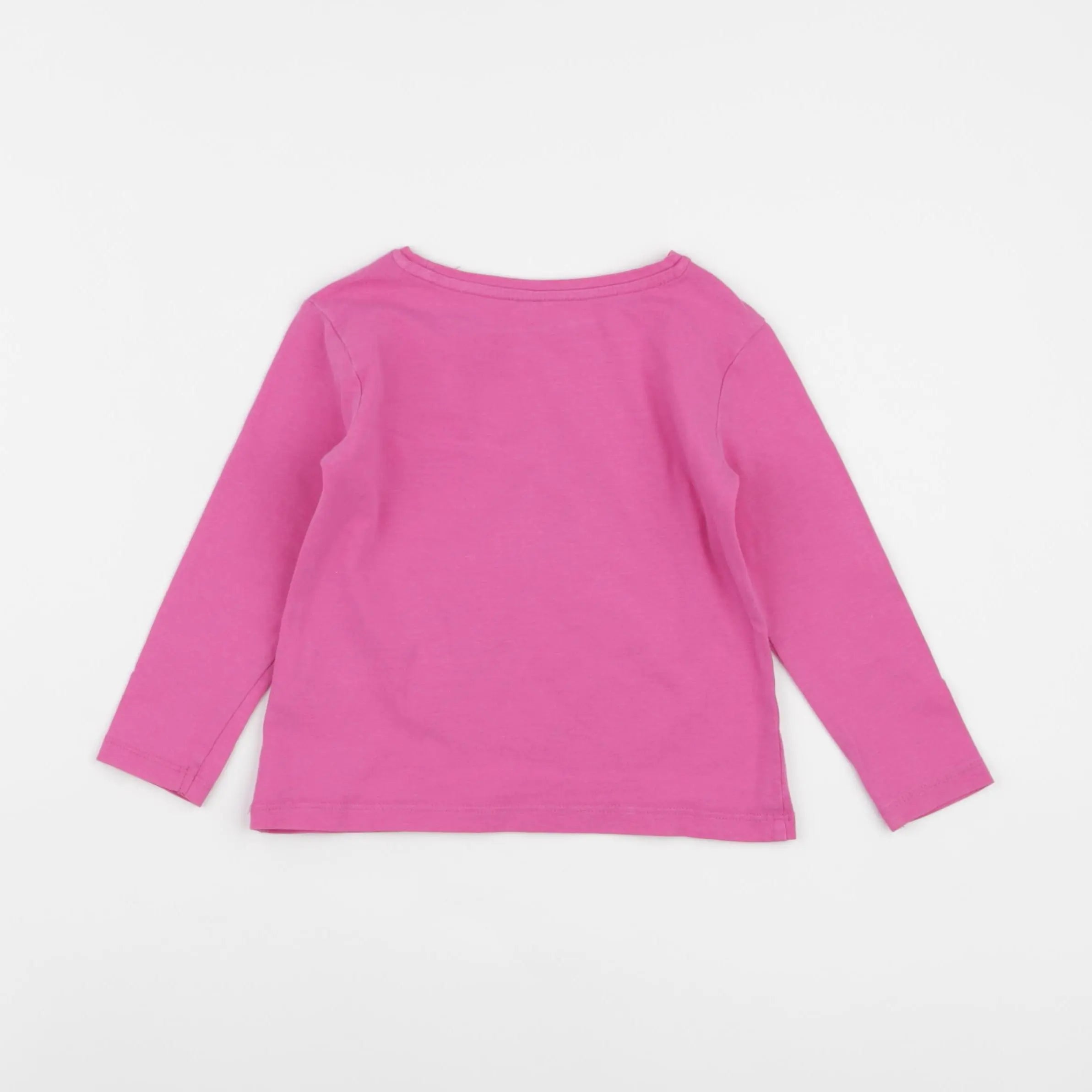 Vertbaudet - tee-shirt rose - 2 ans