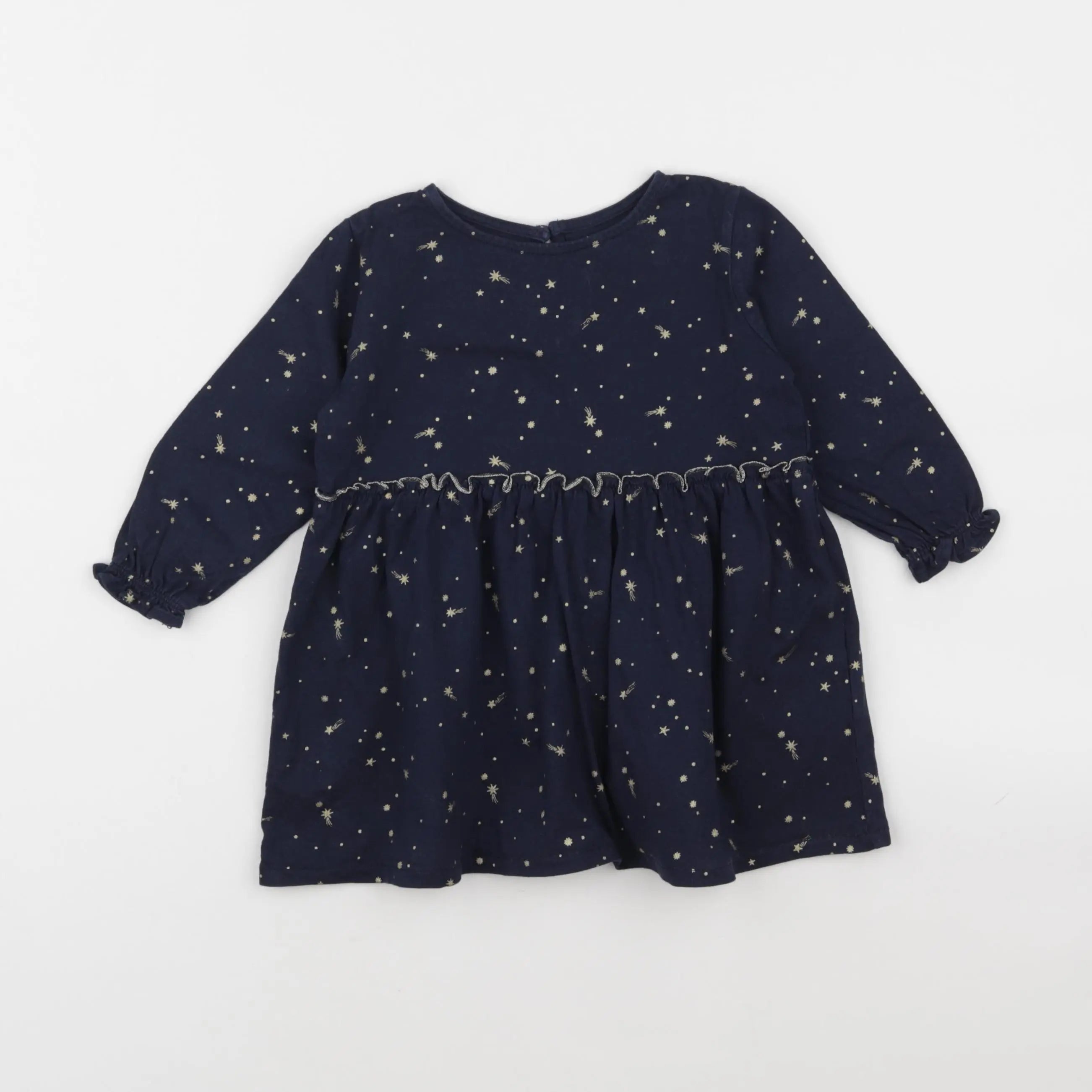 Vertbaudet - robe bleu - 2 ans