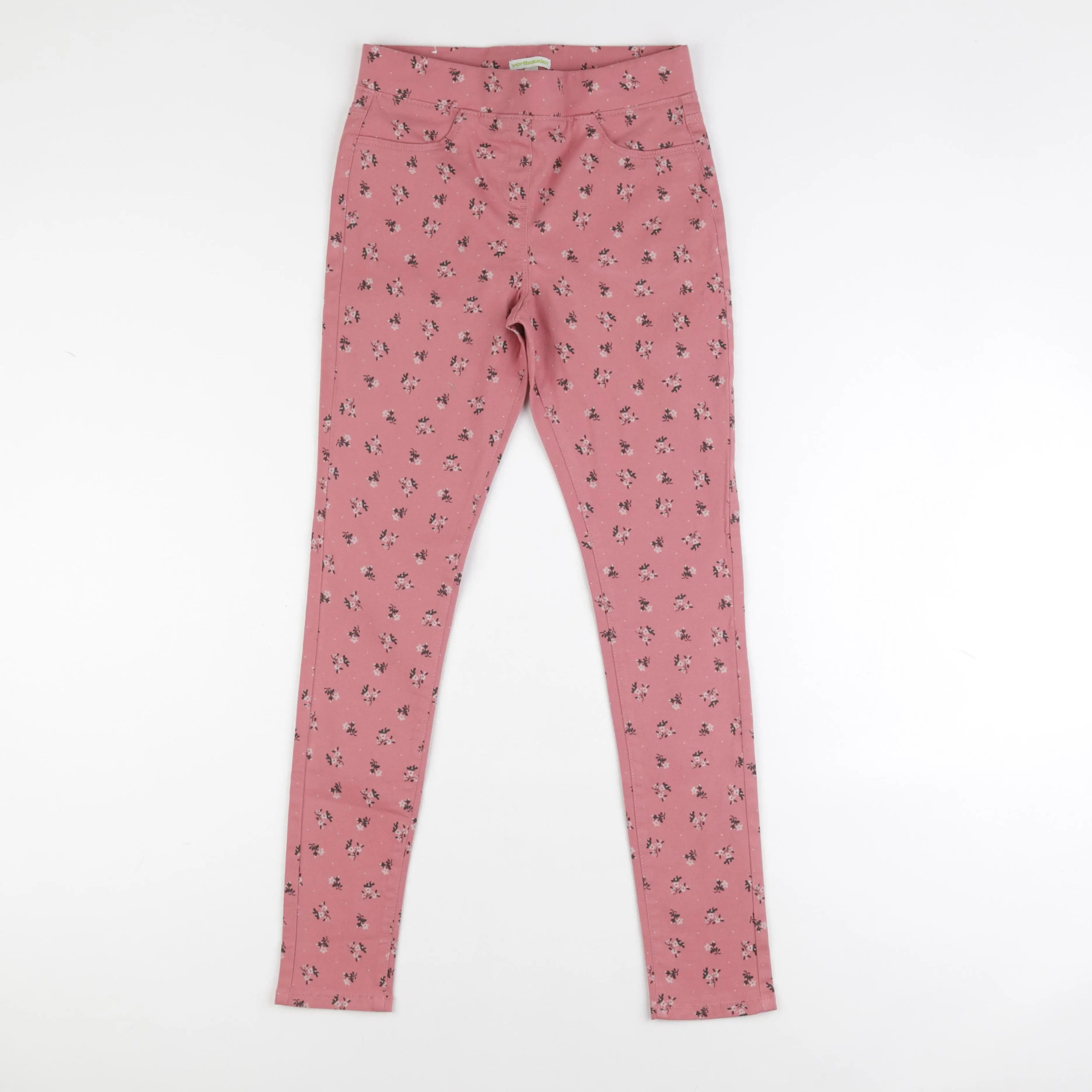 Vertbaudet - jegging rose - 12 ans