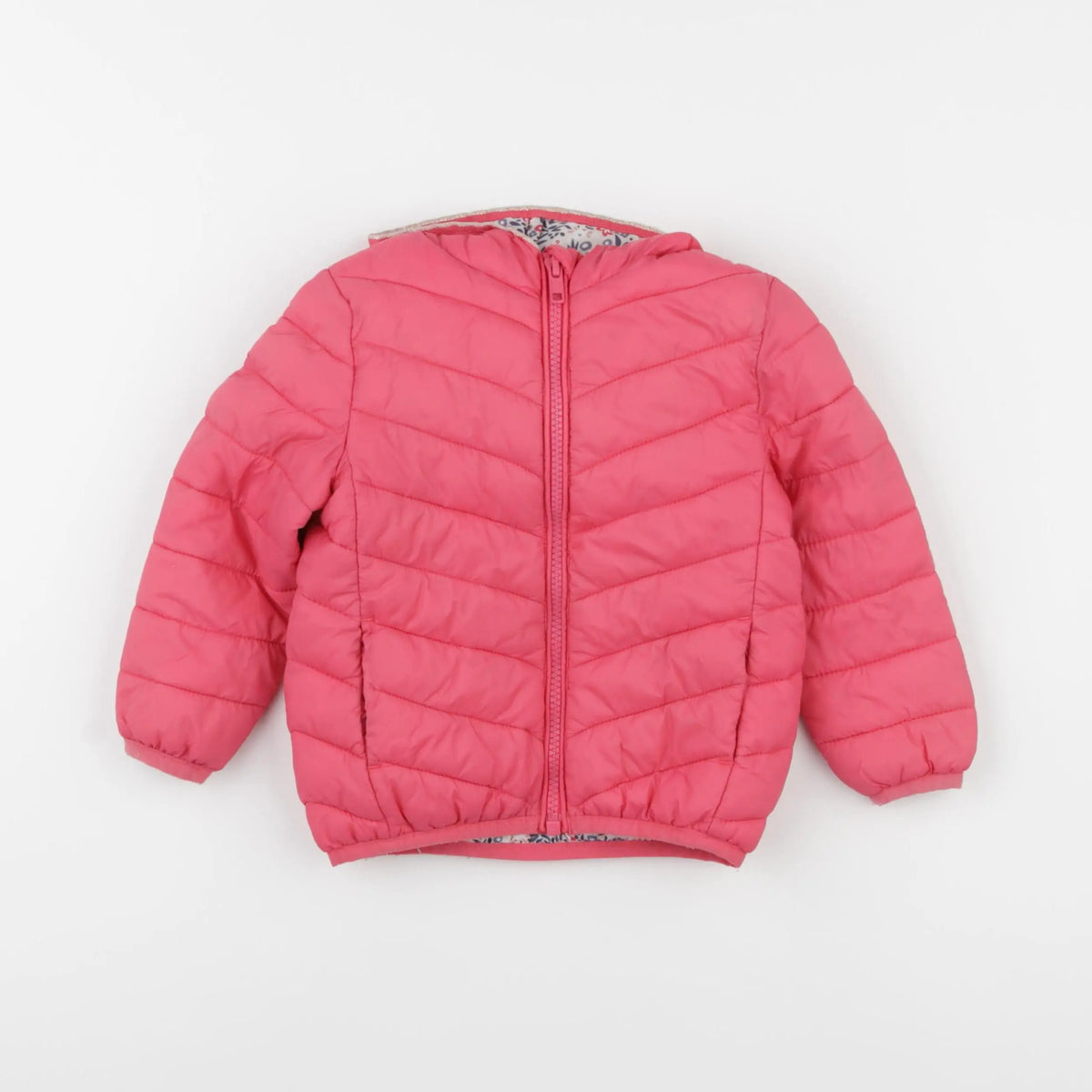 Vertbaudet - doudoune rose - 2 ans