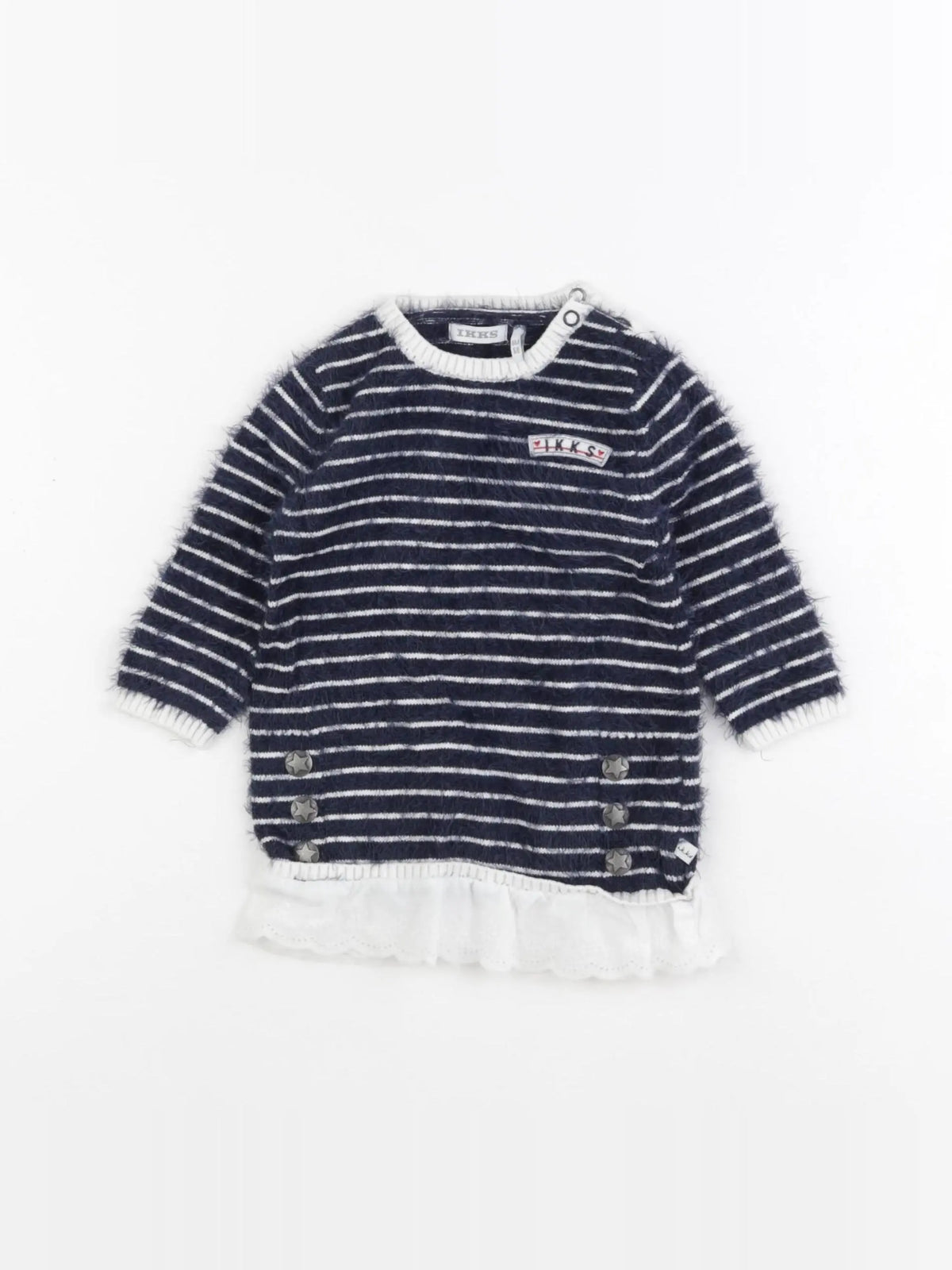 IKKS - robe bleu - 6 mois