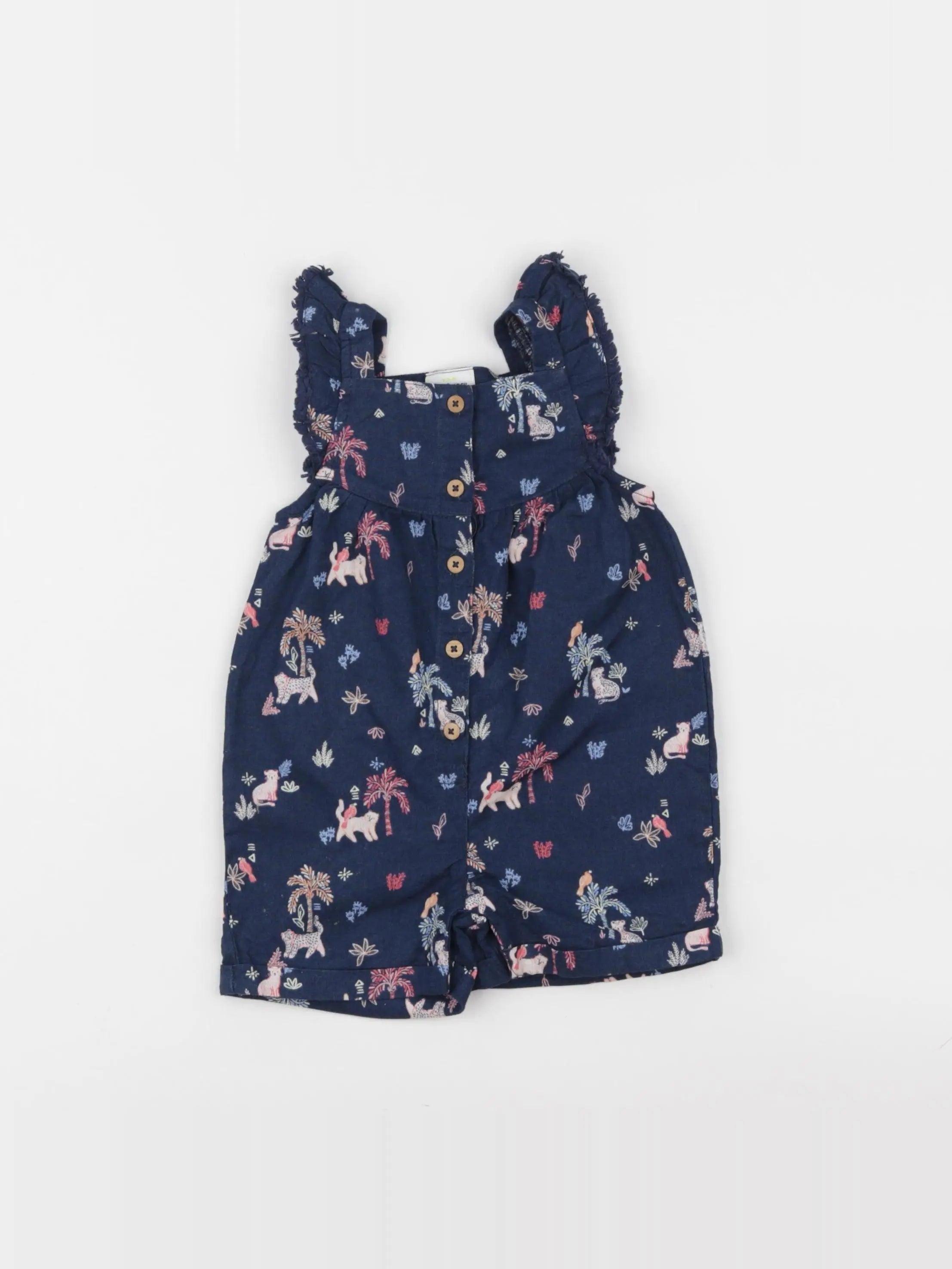 Tape à l'oeil - combinaison bleu - 6 mois