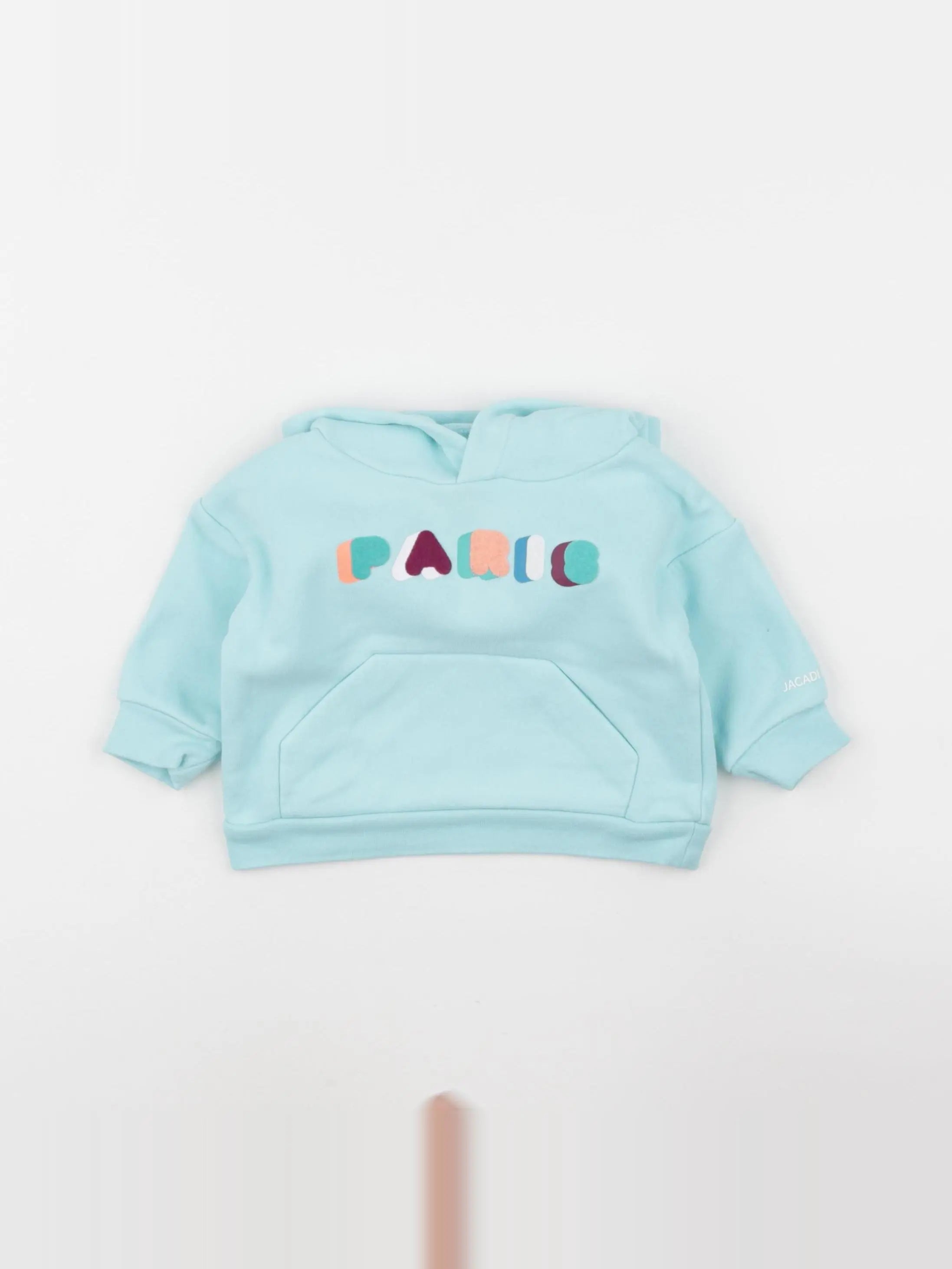 Jacadi - sweat bleu - 6 mois