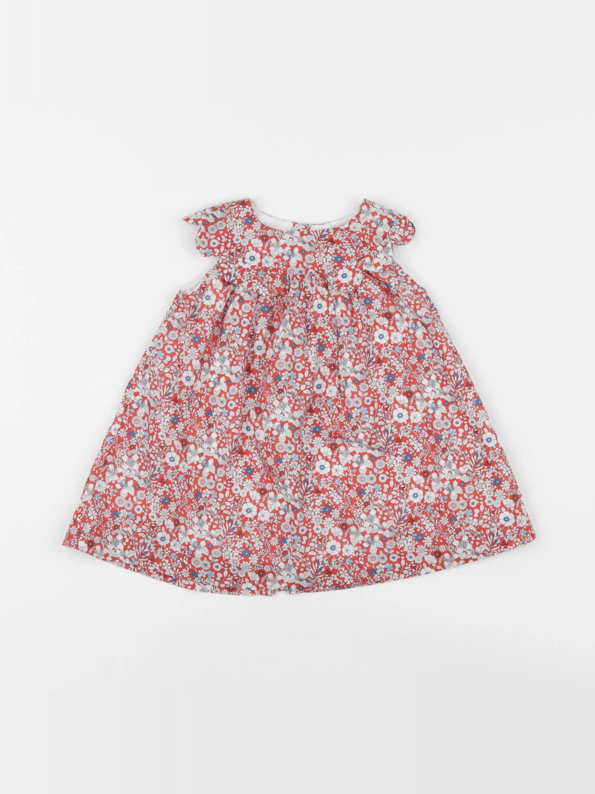 Jacadi - robe liberty multicolore - 6 mois