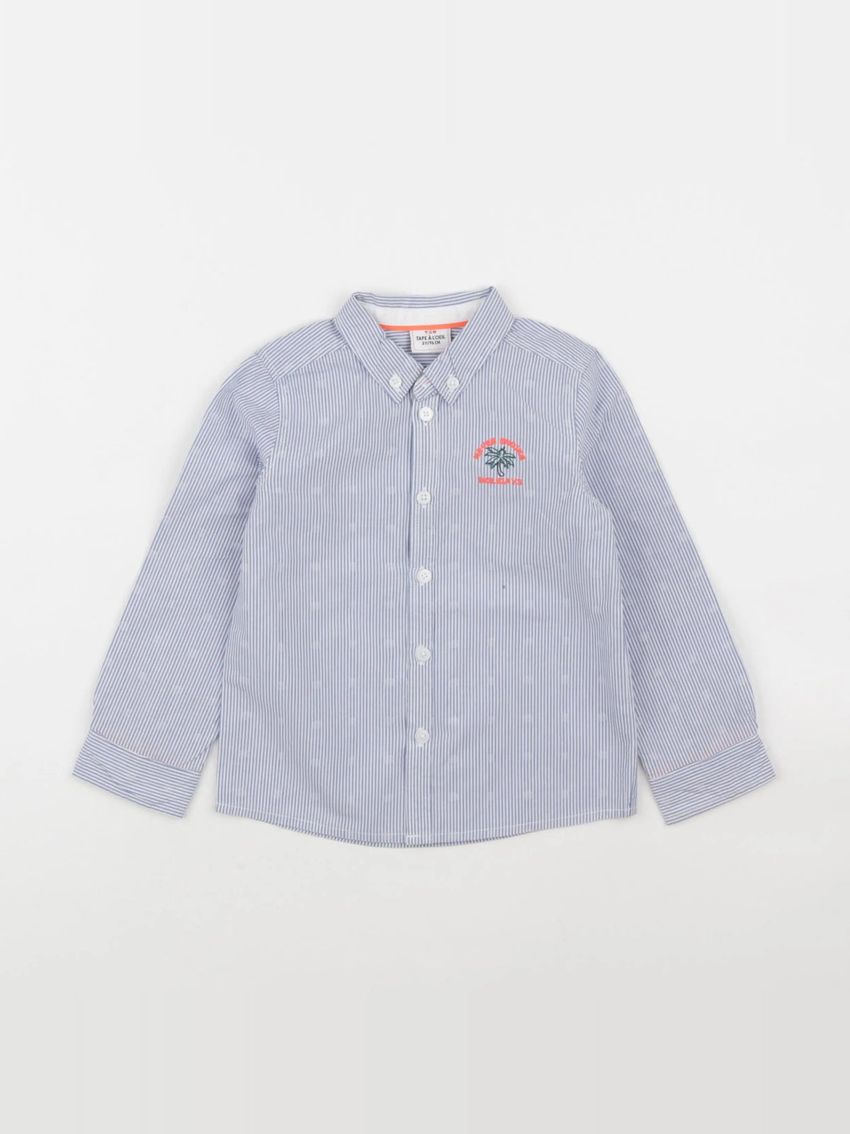 Tape à l'oeil - chemise bleu - 3 ans