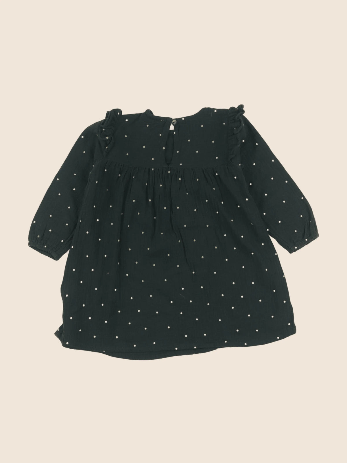 Vertbaudet - robe vert, or - 3 ans