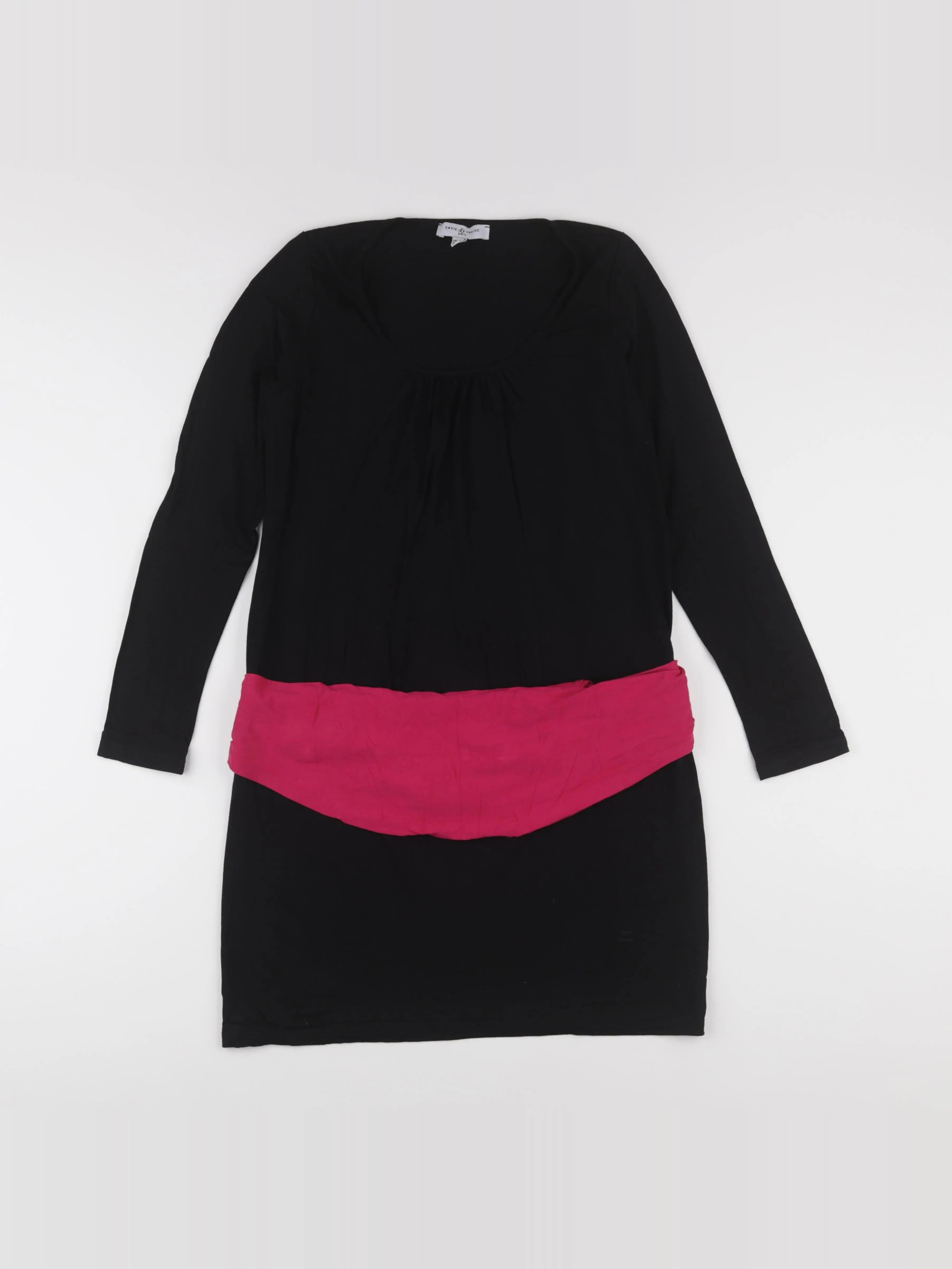 Envie de fraise - robe grossesse noir - 38 à 40