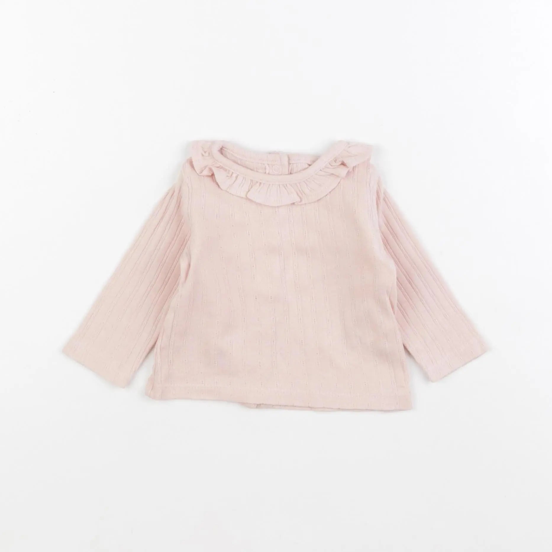 Vertbaudet - tee-shirt rose - 3 mois