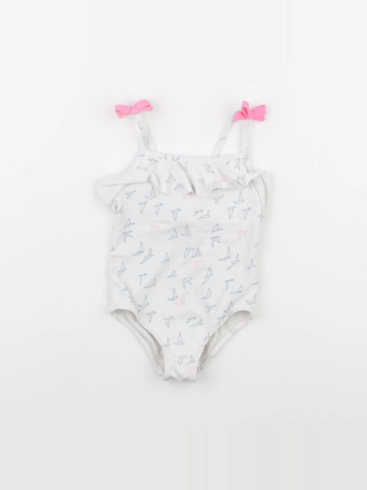 Jacadi - maillot de bain blanc - 12 mois