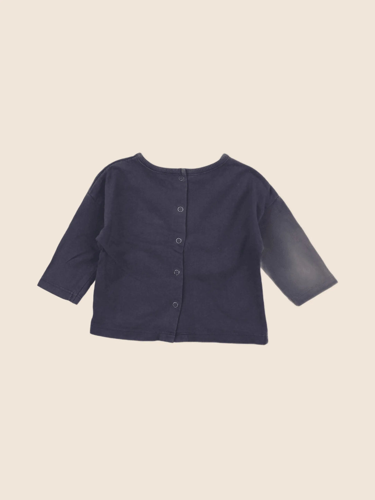 Vertbaudet - tee-shirt bleu - 3 mois