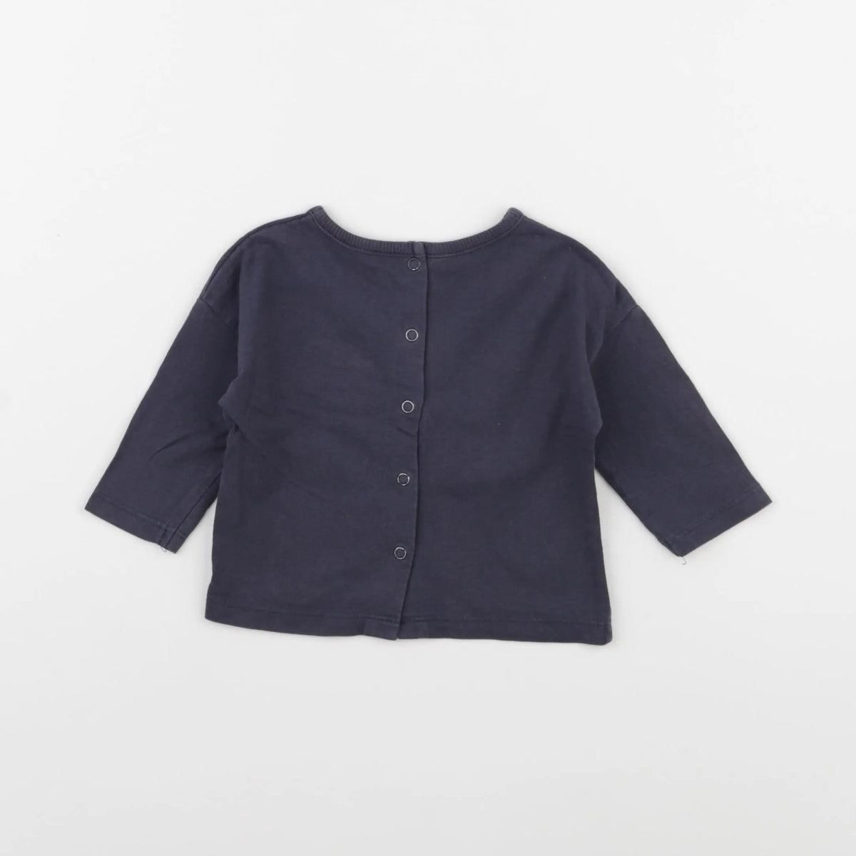 Vertbaudet - tee-shirt bleu - 3 mois