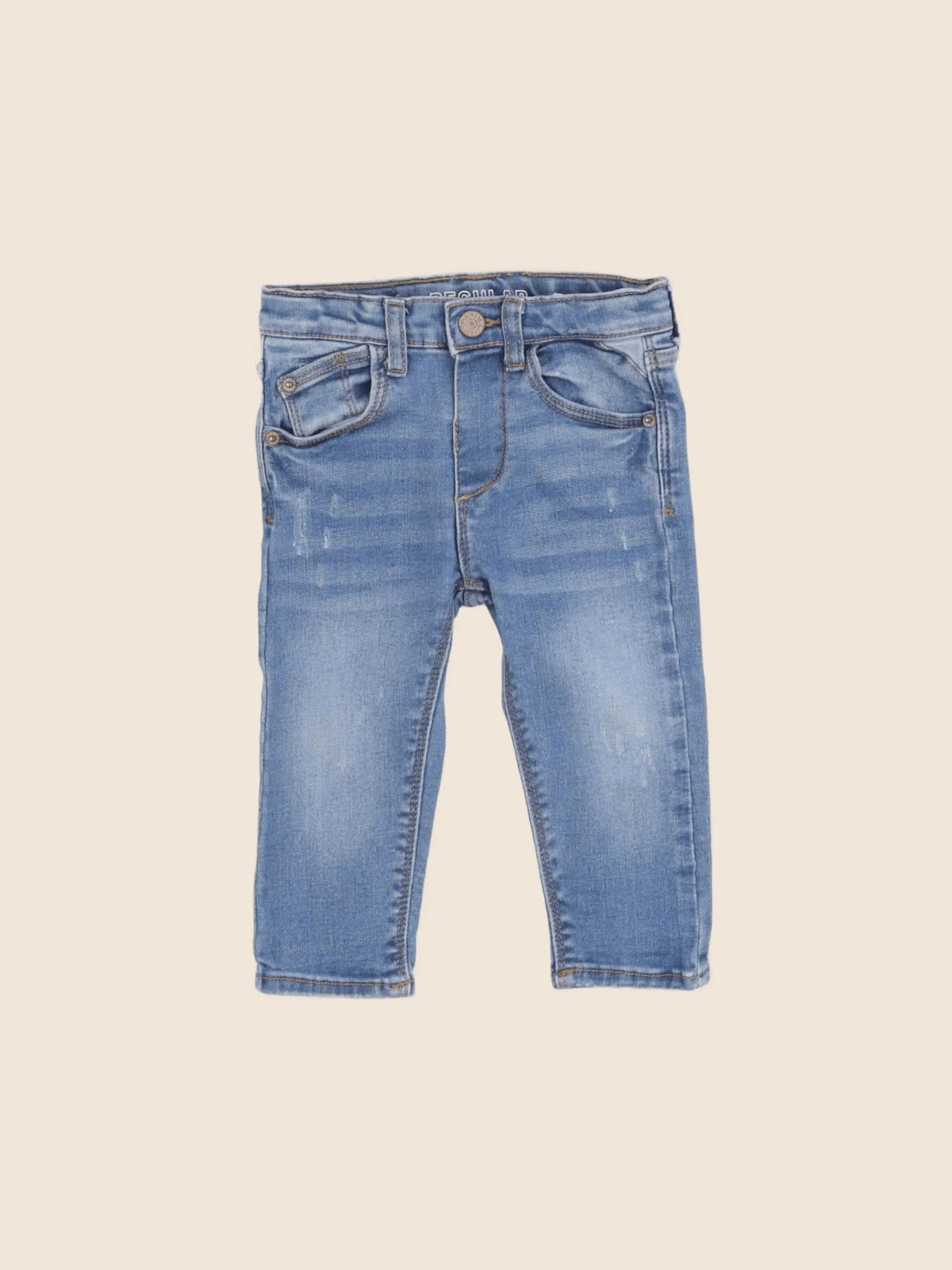 Zara - jean bleu - 9/12 mois