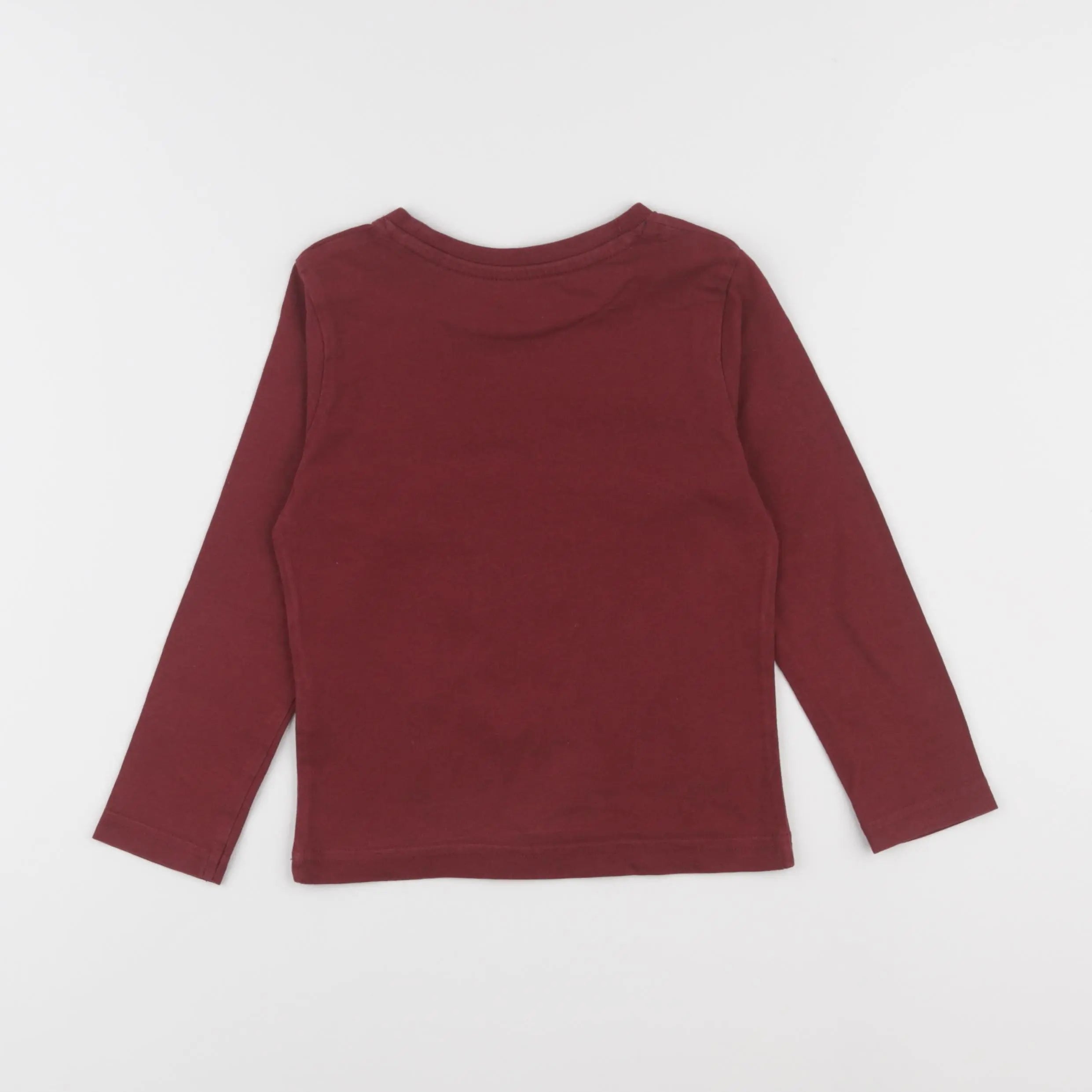 Vertbaudet - tee-shirt rouge - 4 ans