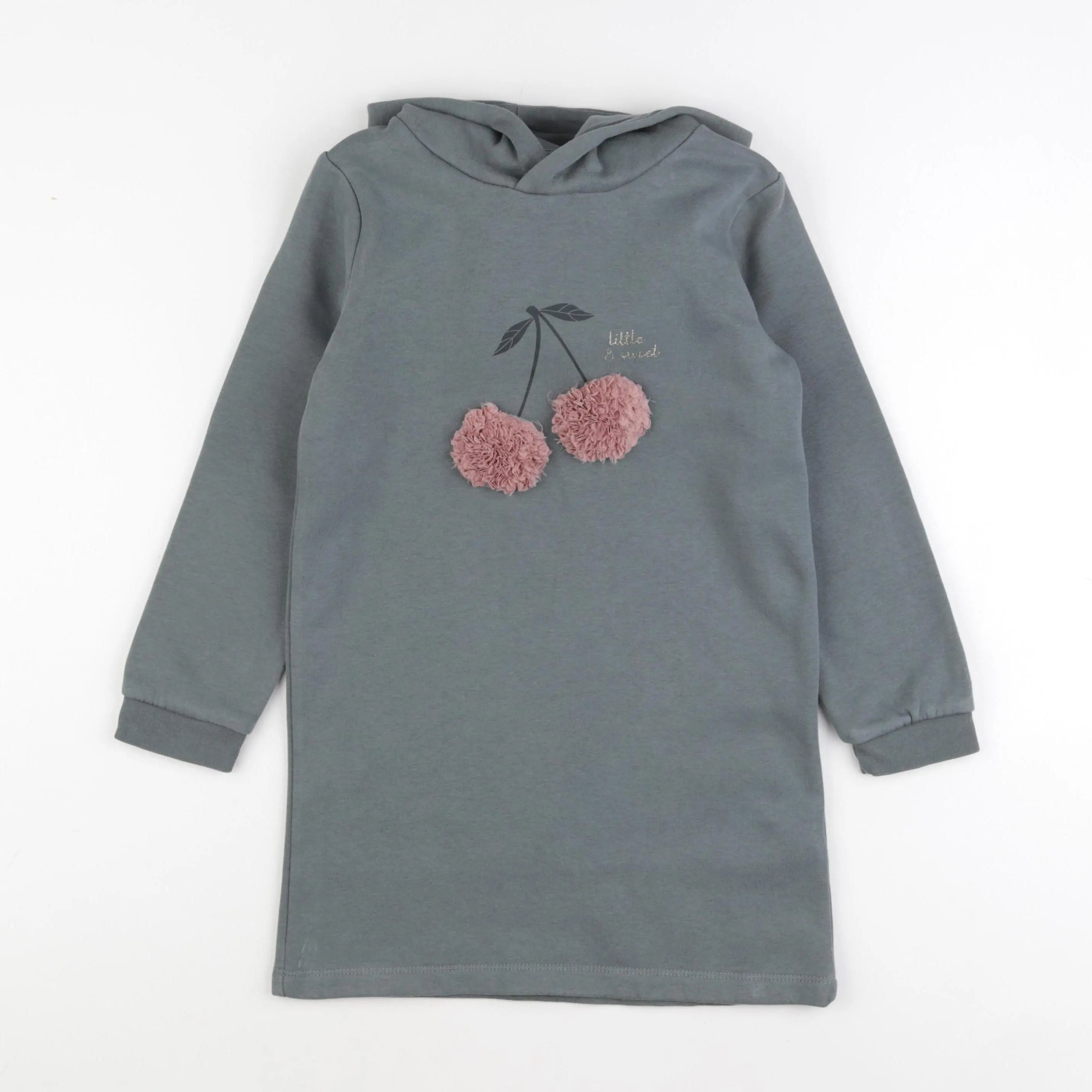 Vertbaudet - robe vert - 8 ans