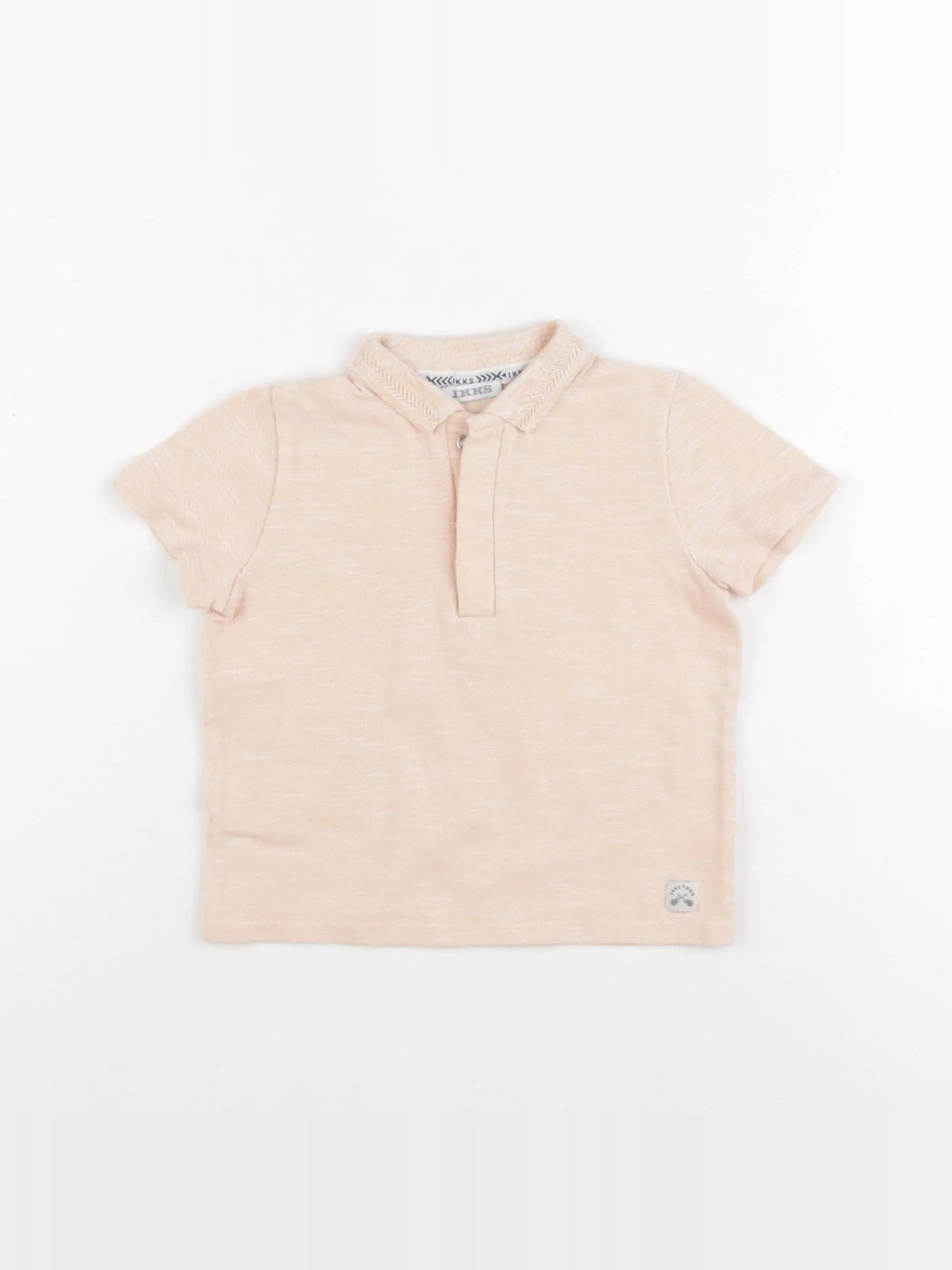 IKKS - polo imprimé au dos orange - 18 mois