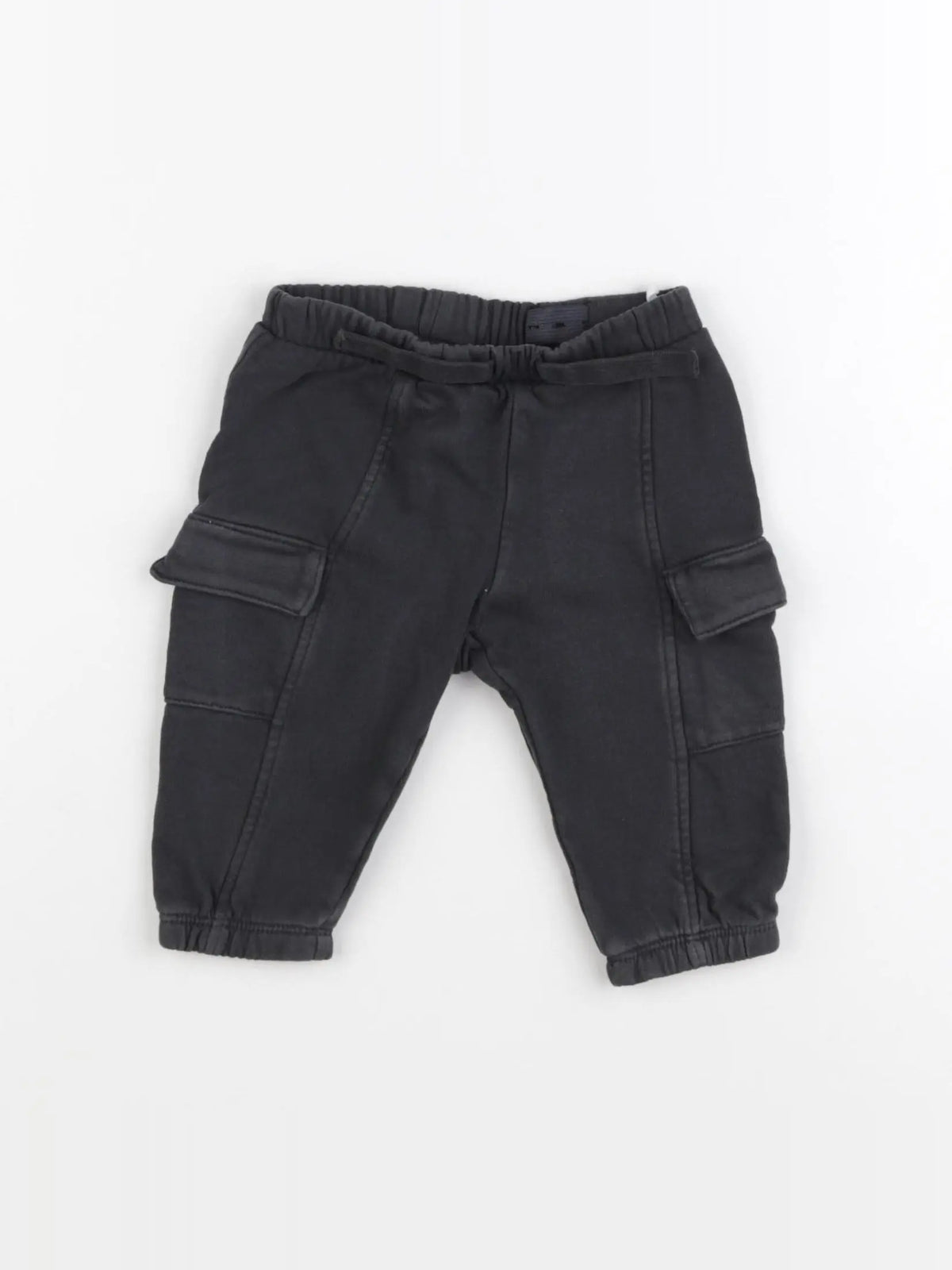 H&M - jogging noir - 4/6 mois