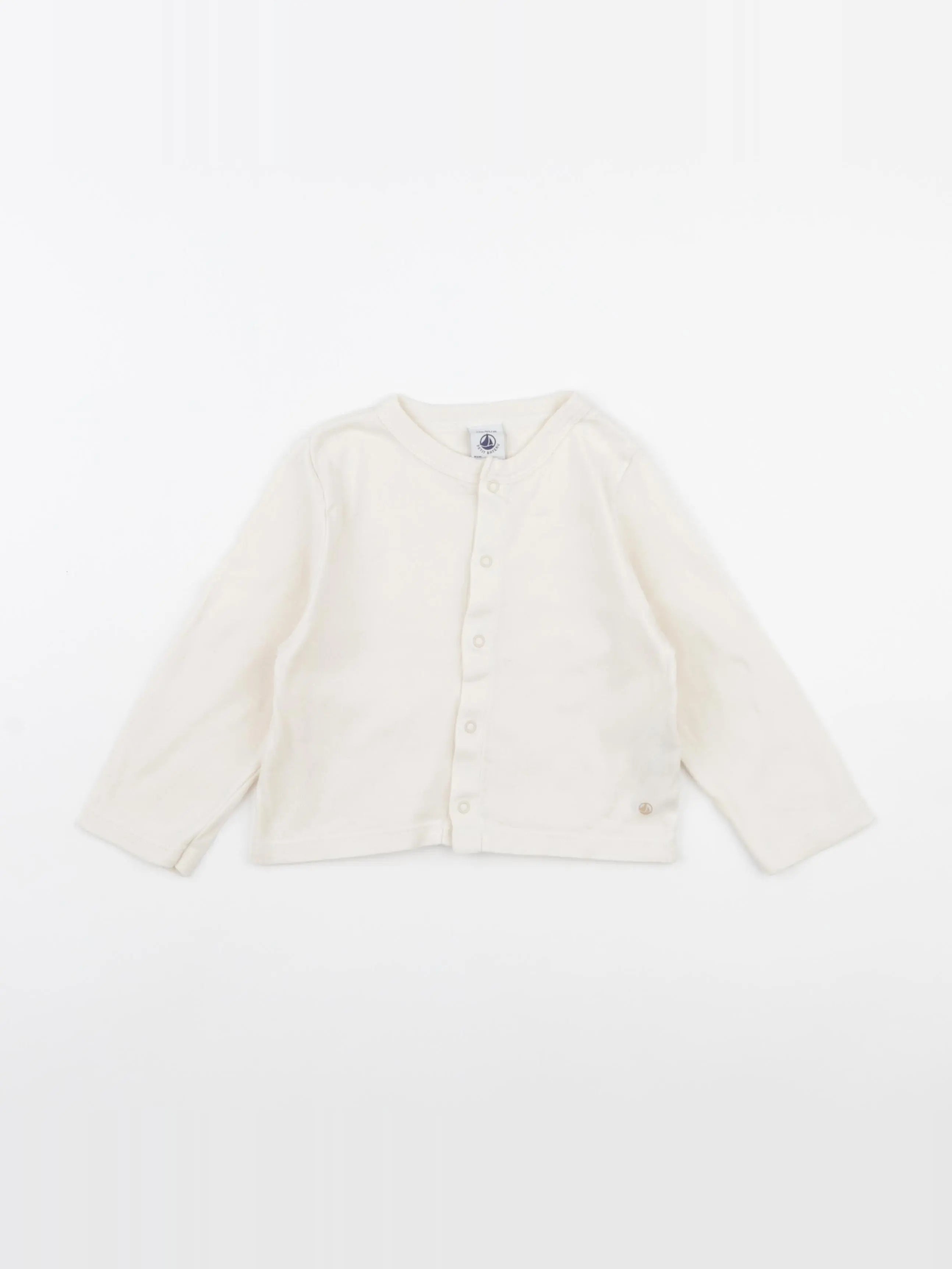 Petit Bateau - tee-shirt beige - 24 mois