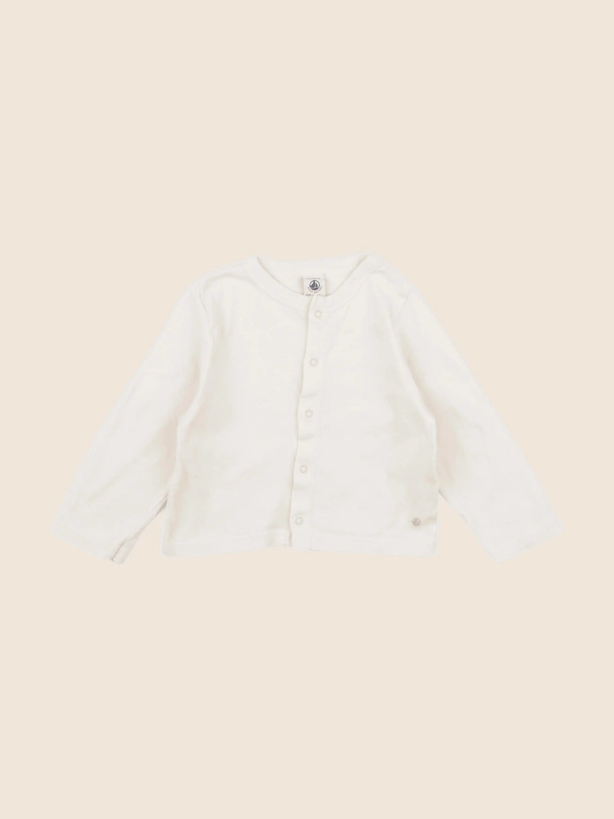 Petit Bateau - tee-shirt beige - 24 mois