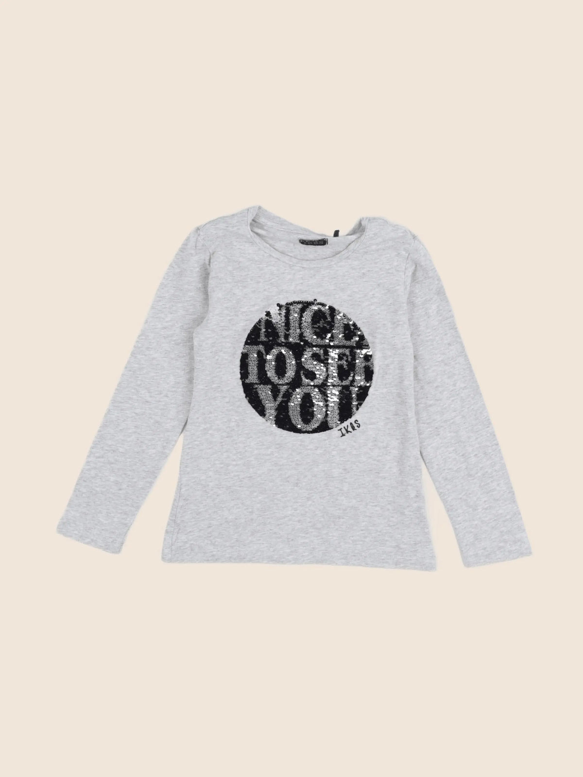 IKKS - tee-shirt gris - 5 ans