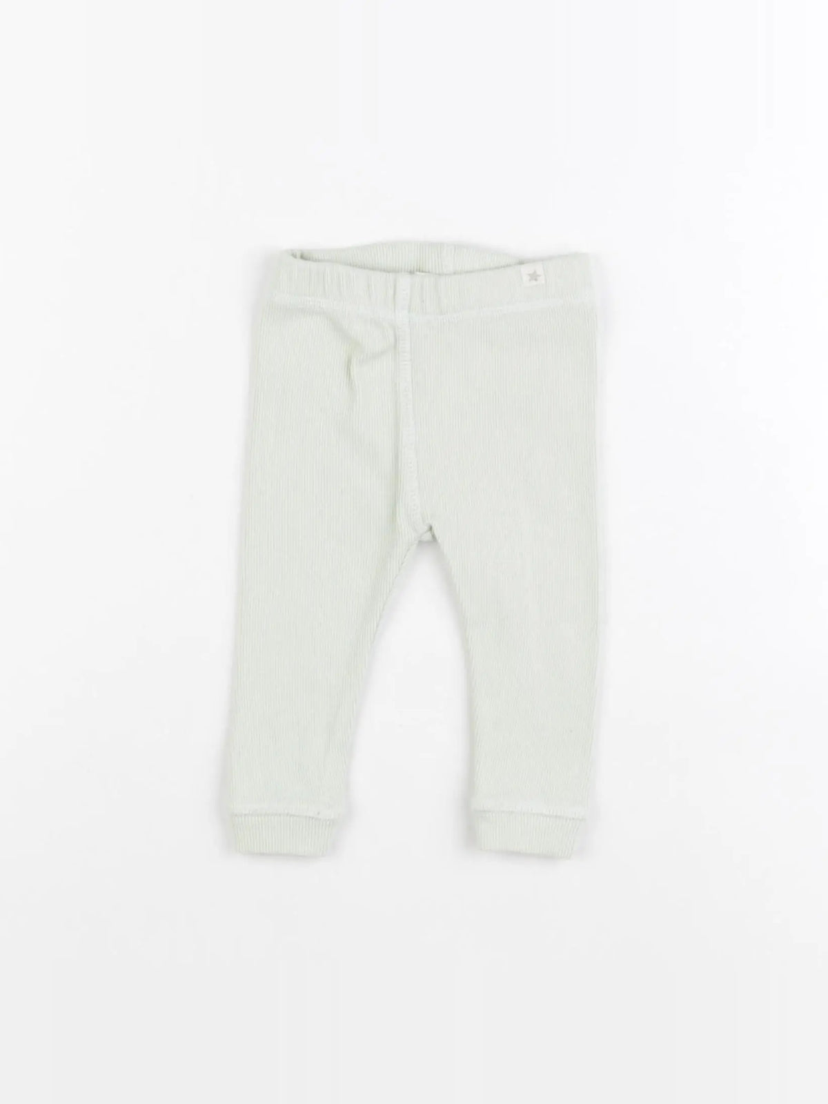 Zara - legging vert - 3/6 mois