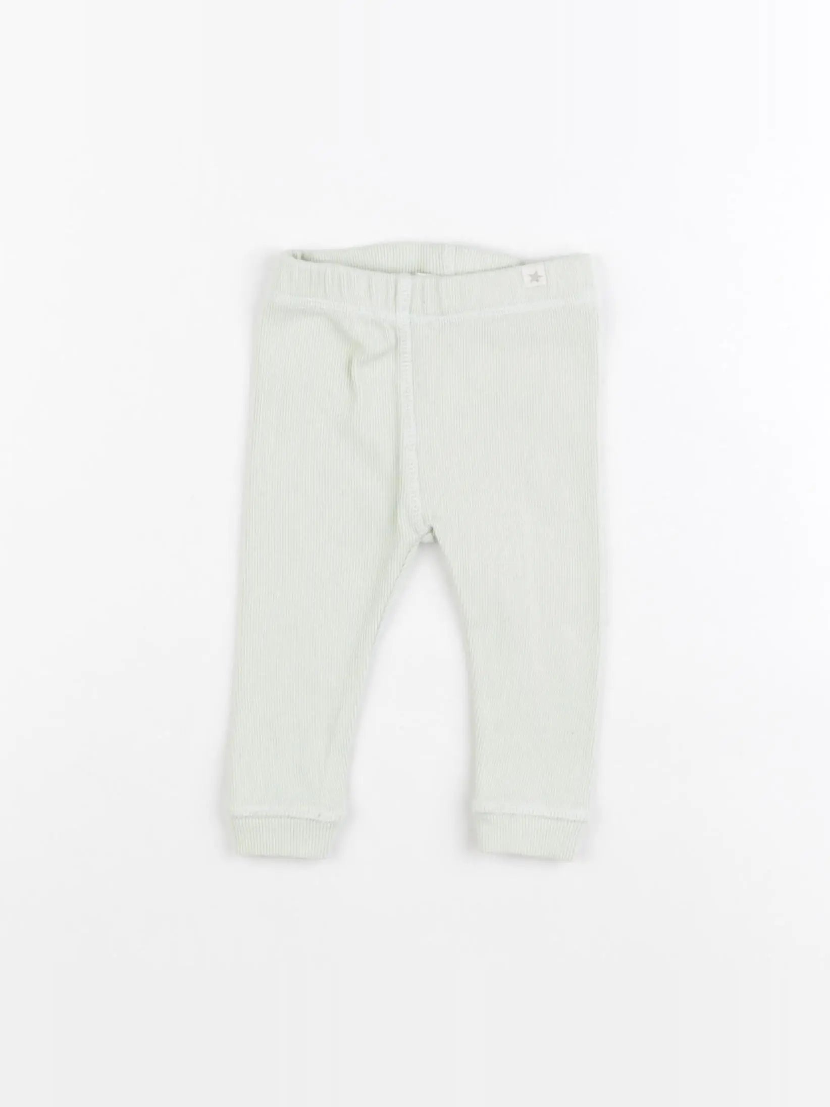 Zara - legging vert - 3/6 mois