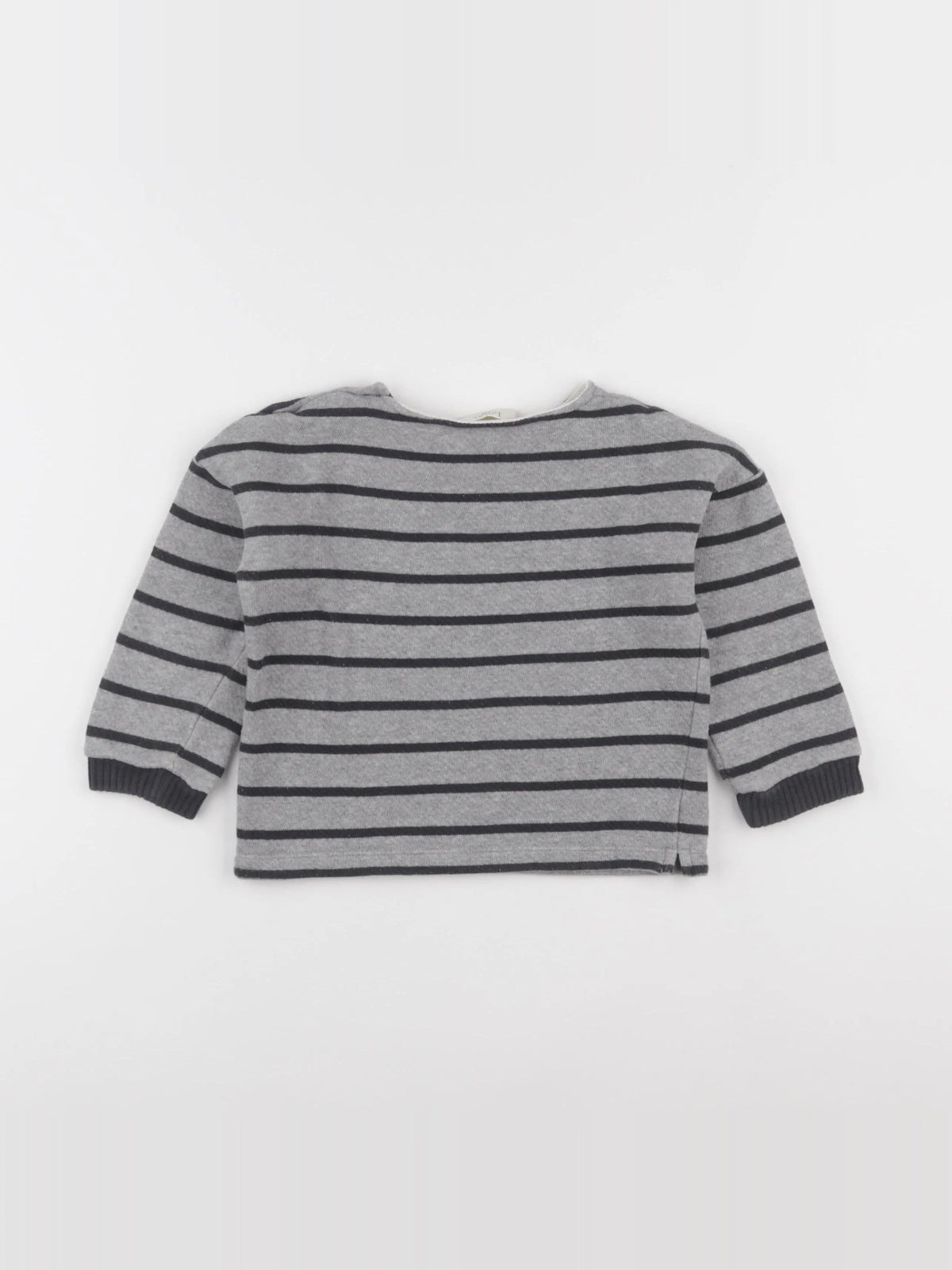 Buho - sweat gris - 24 mois