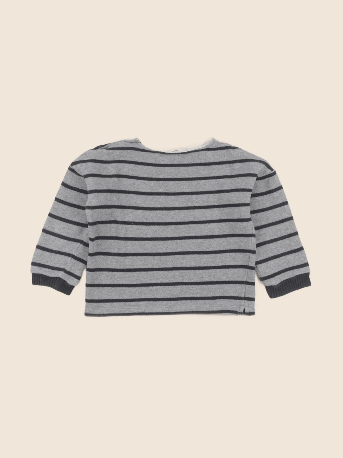 Buho - sweat gris - 24 mois