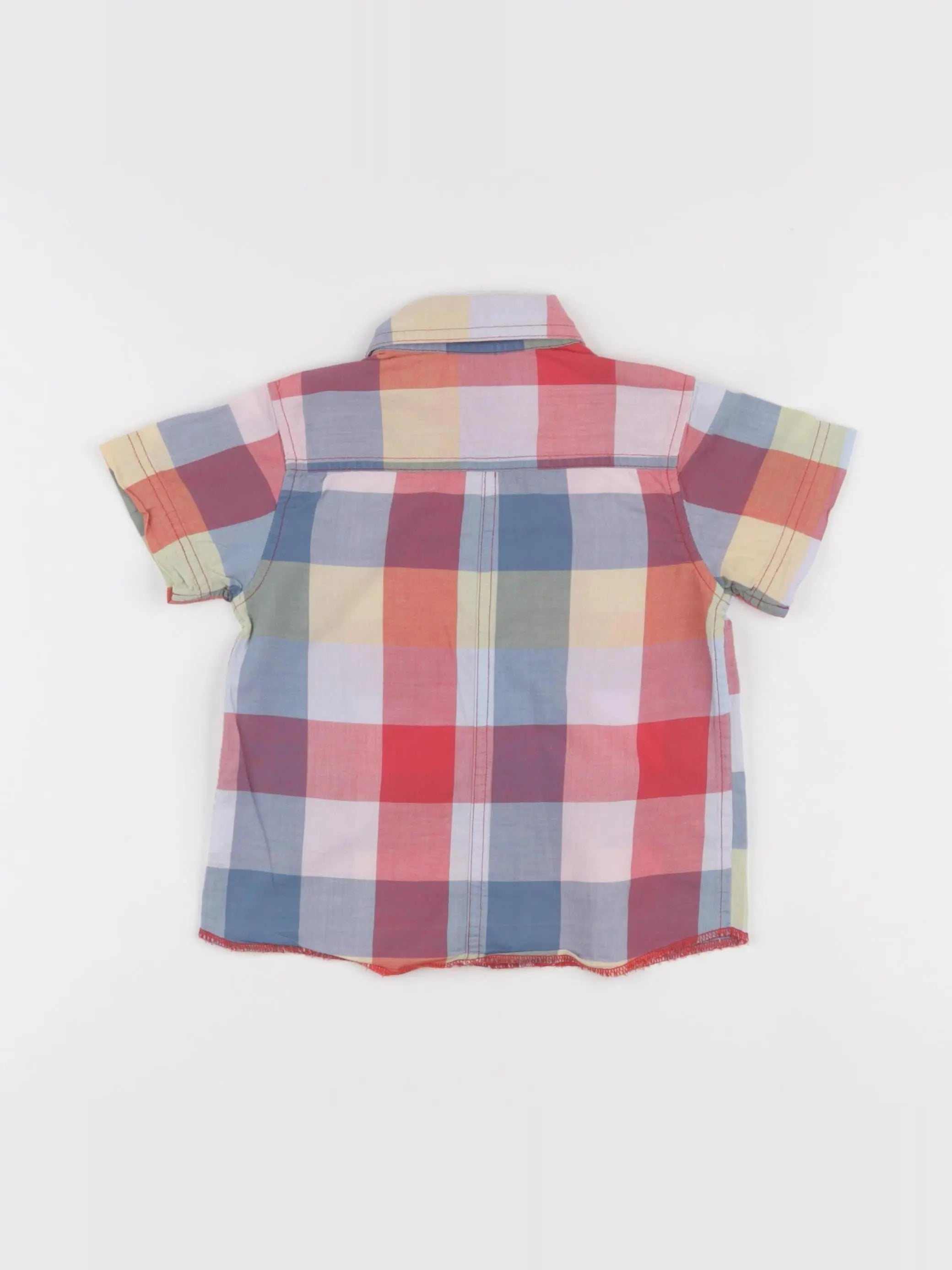 Petit Bateau - chemise multicolore - 18 mois