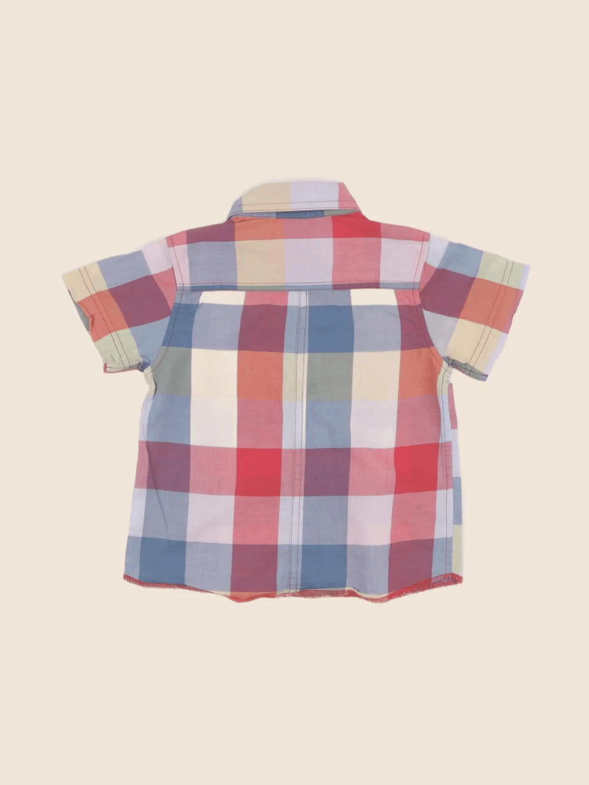 Petit Bateau - chemise multicolore - 18 mois
