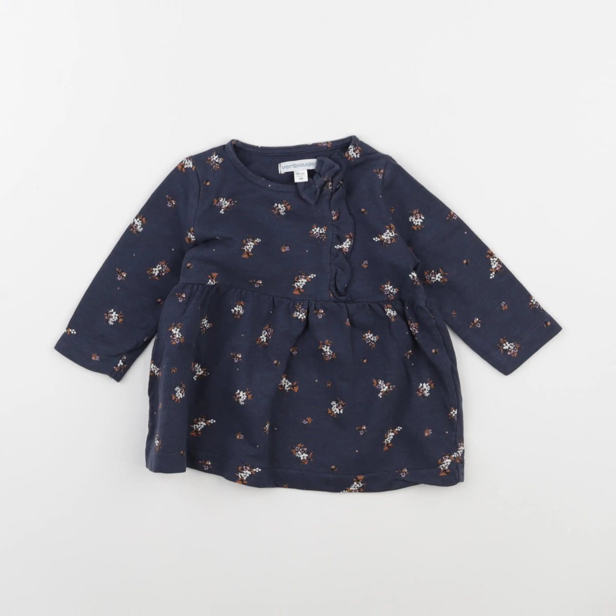 Vertbaudet - robe bleu - 6 mois