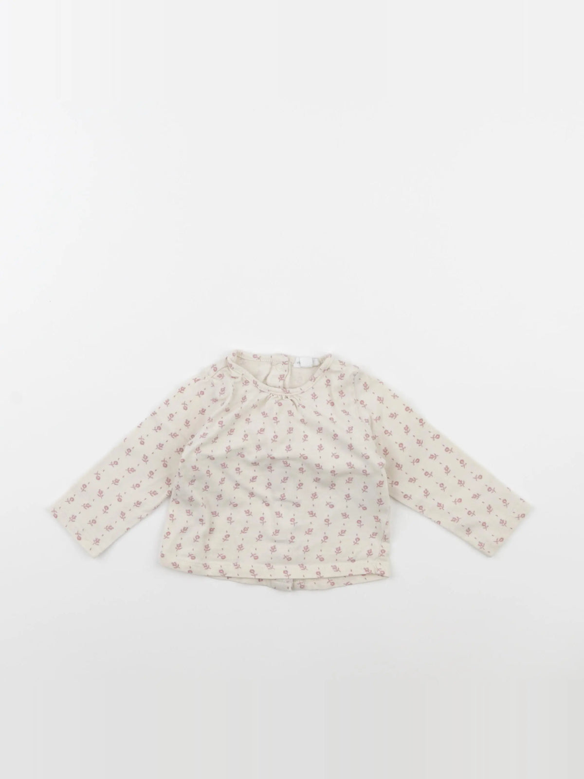Vertbaudet - tee-shirt rose - 6 mois