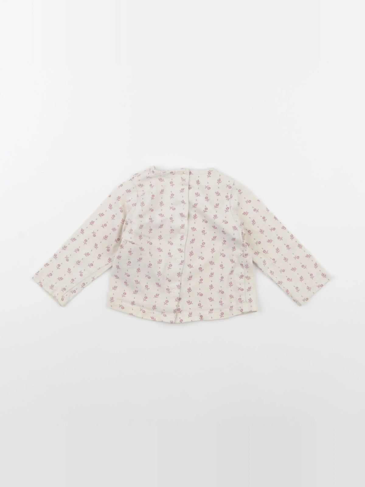 Vertbaudet - tee-shirt rose - 6 mois