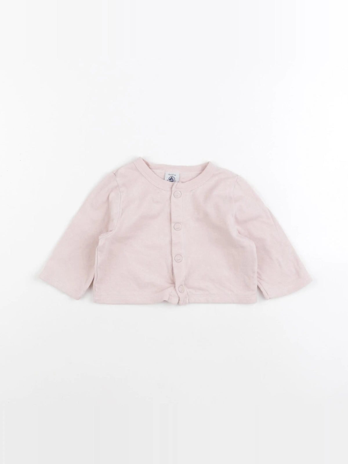 Petit Bateau - tee-shirt rose - 6 mois