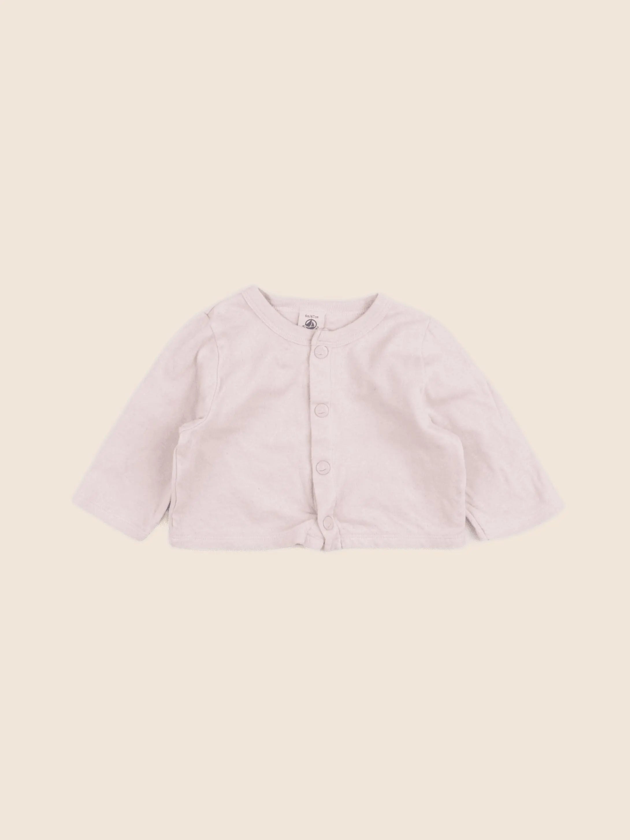 Petit Bateau - tee-shirt rose - 6 mois