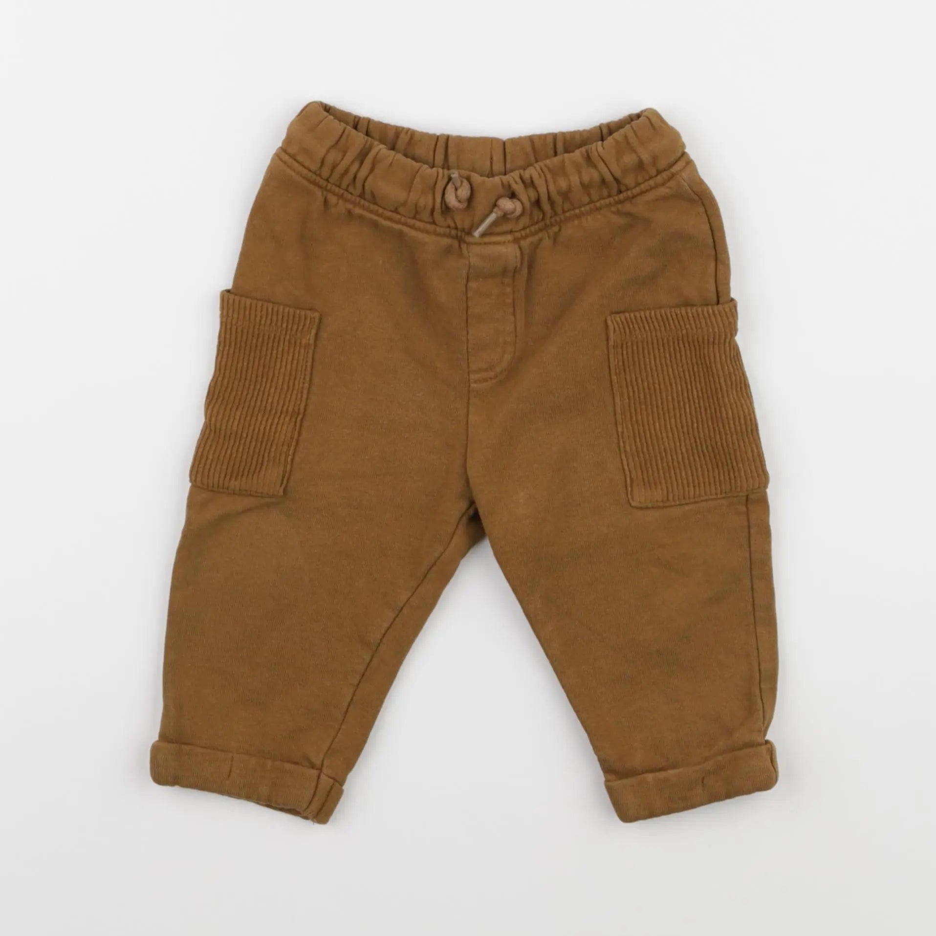 Vertbaudet - jogging marron - 12 mois