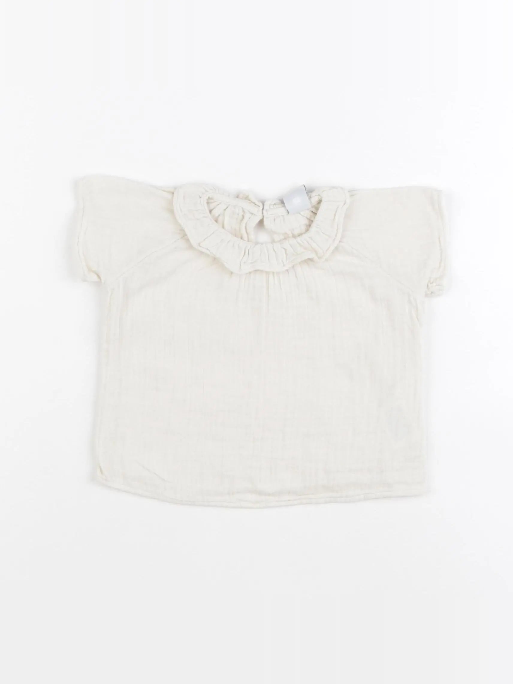 Petit Bateau - blouse beige - 6 mois