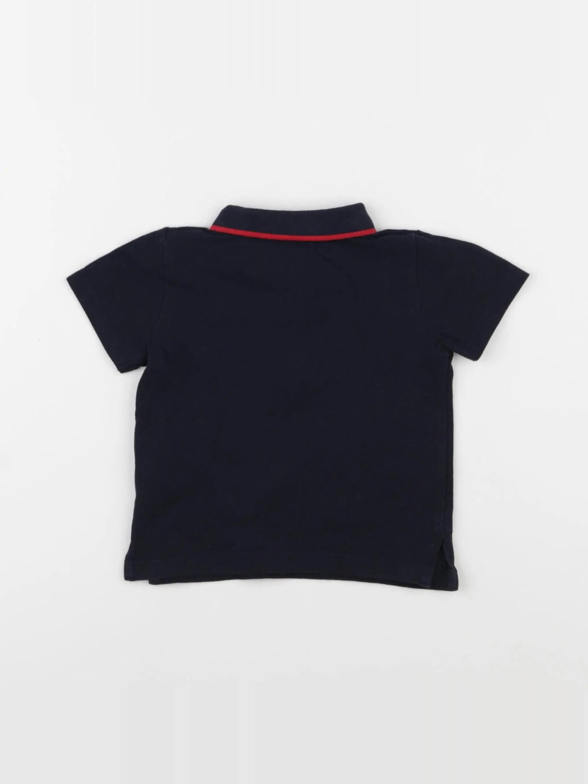 Boutchou - polo bleu - 12 mois