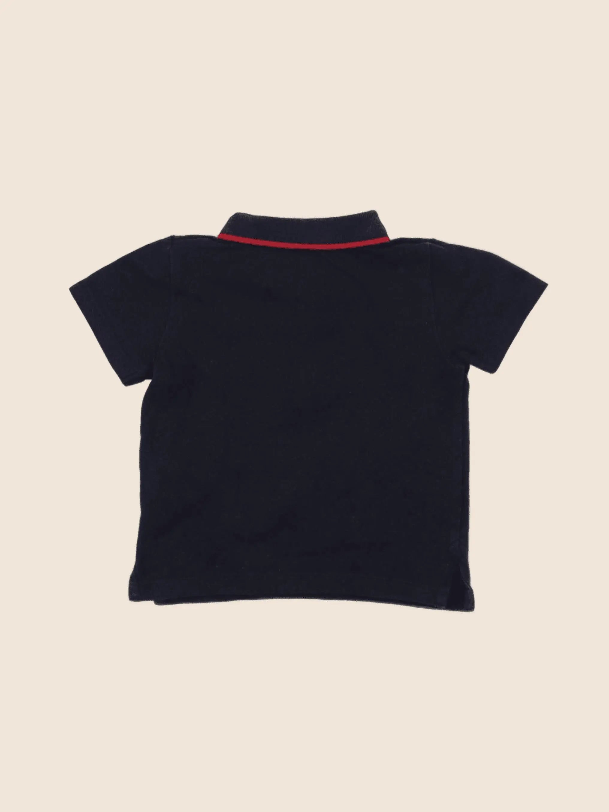 Boutchou - polo bleu - 12 mois