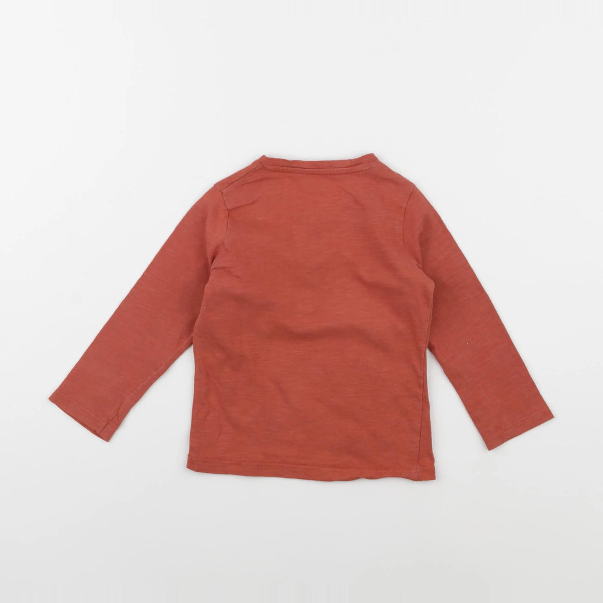 Vertbaudet - tee-shirt marron - 18 mois