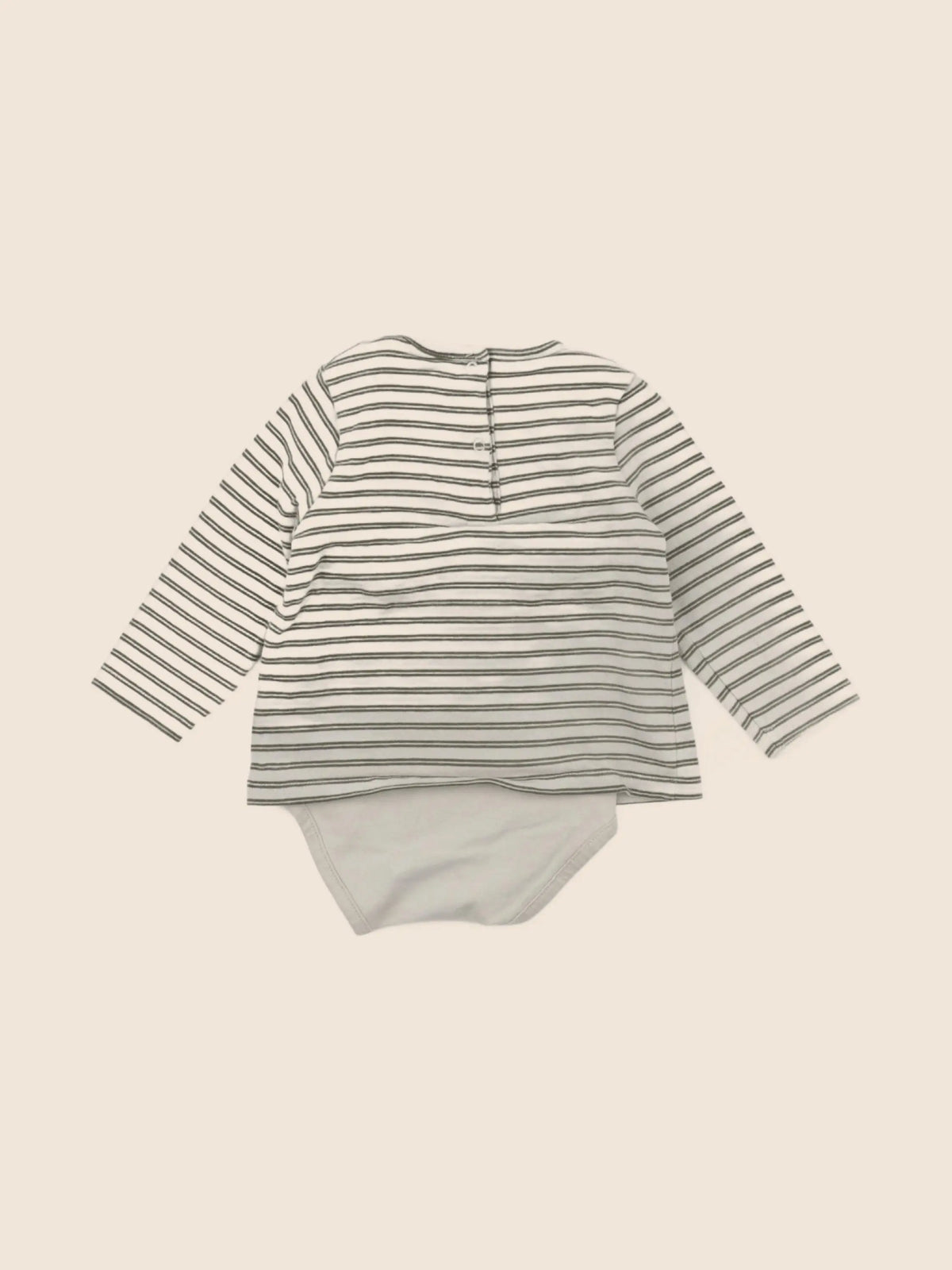 Vertbaudet - body tee-shirt vert - 6 mois