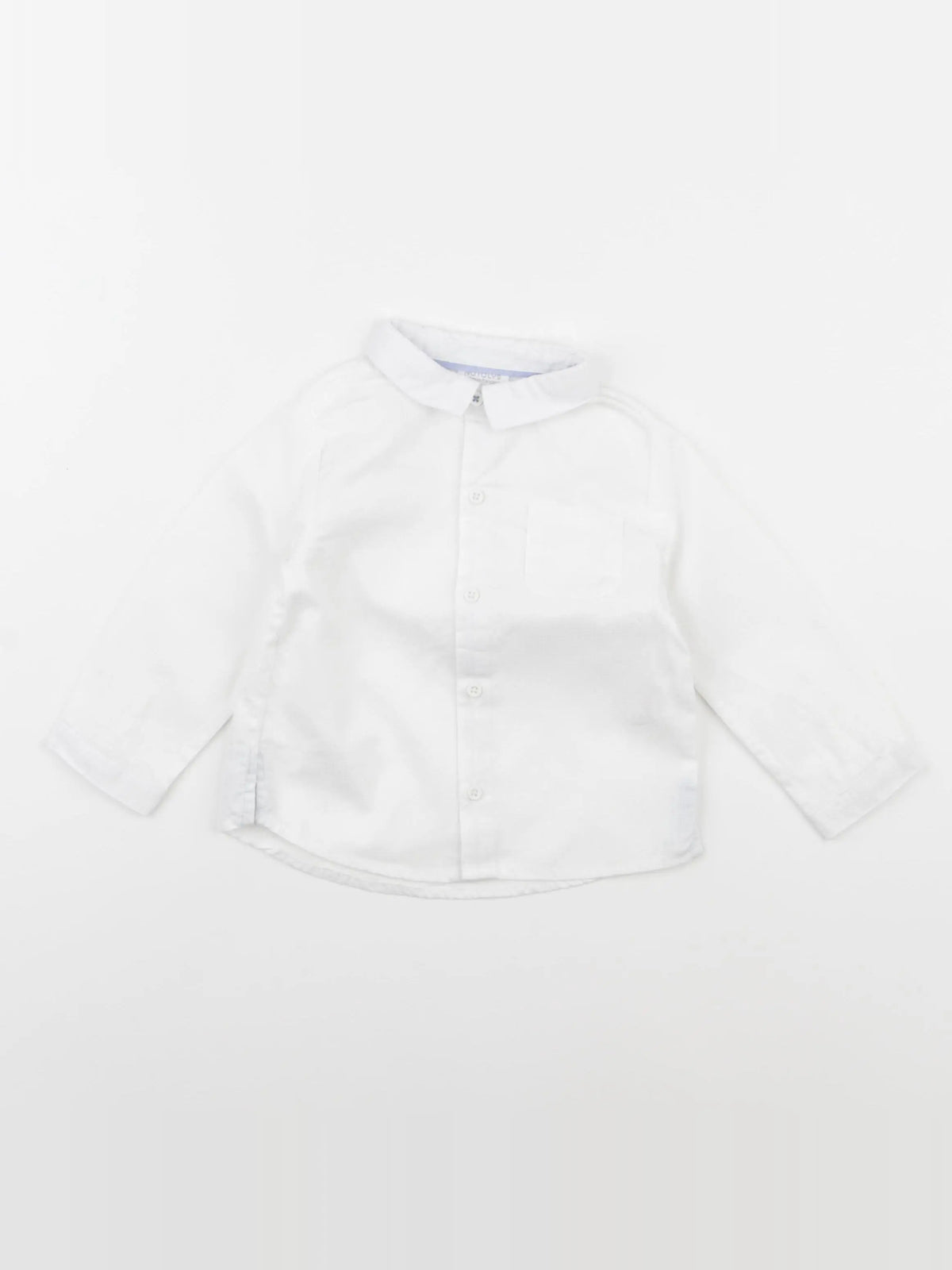 Natalys - chemise blanc - 12 mois