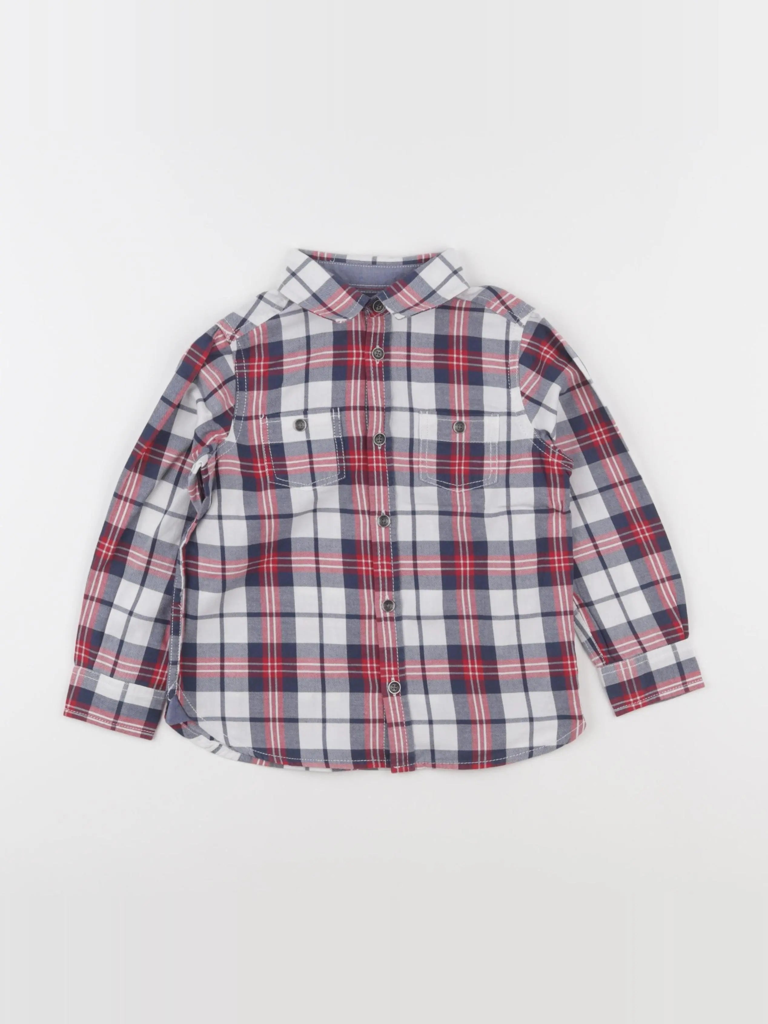 Okaidi - chemise multicolore - 4 ans