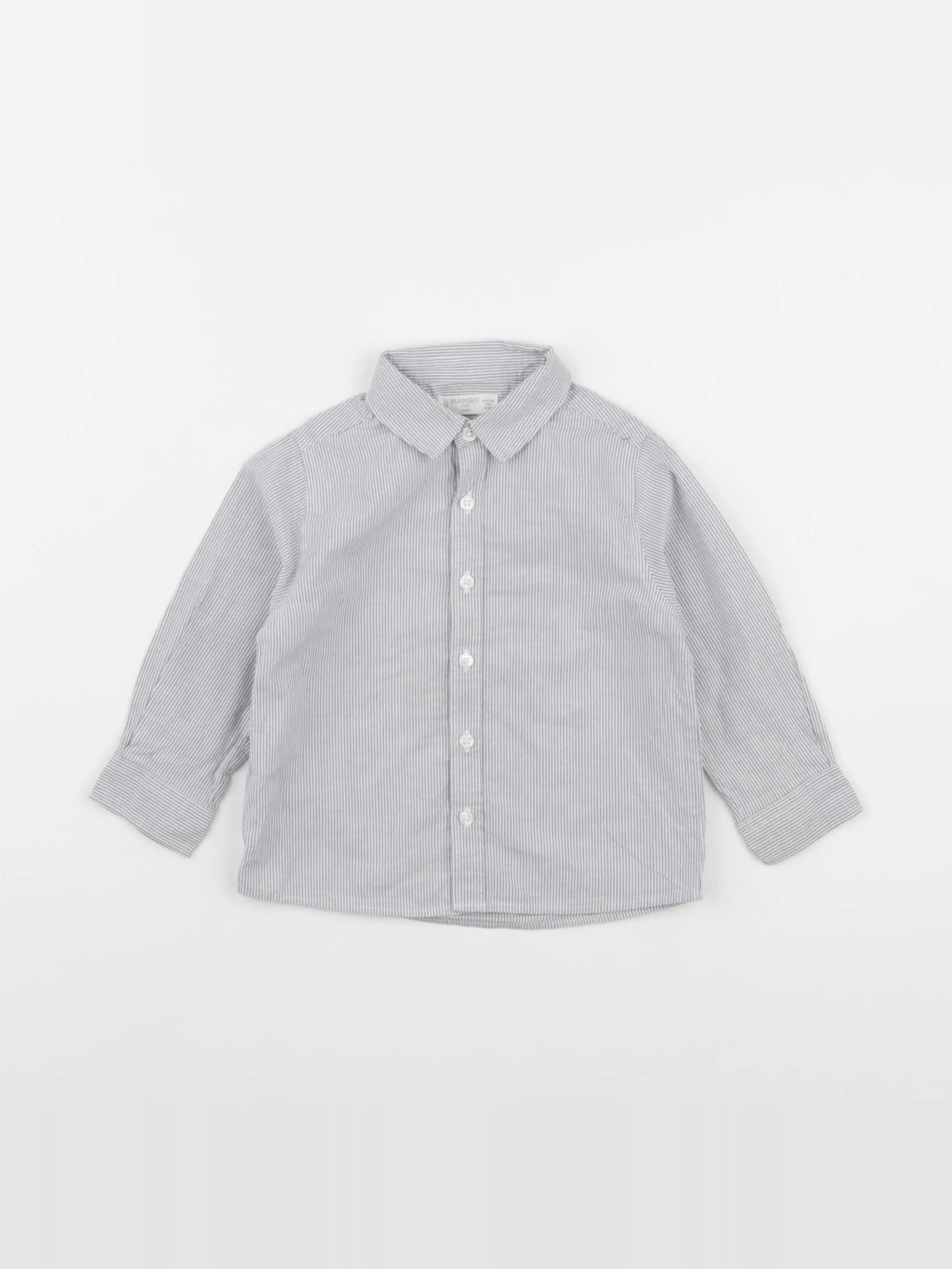 Mango - chemise marron - 9/12 mois