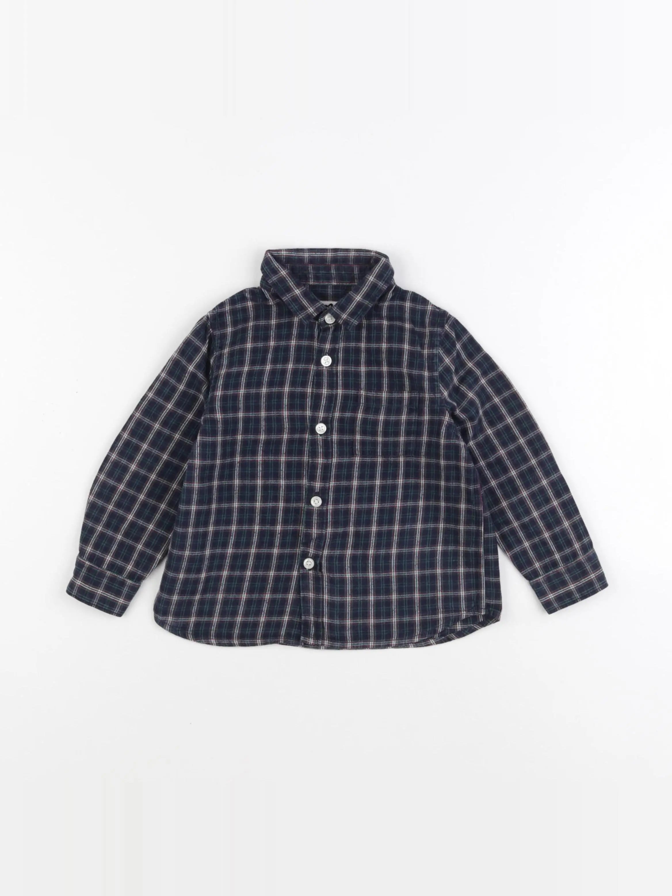 Cyrillus - chemise bleu - 24 mois