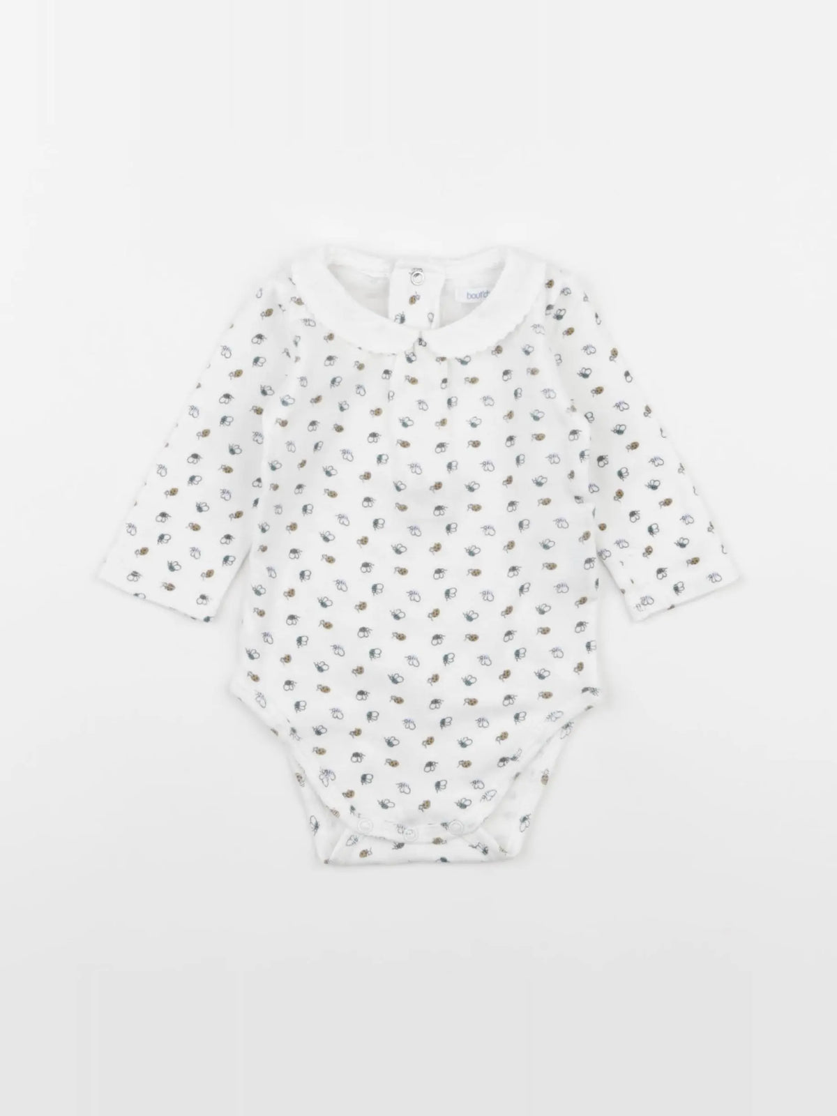 Boutchou - body à col multicolore - 3 mois