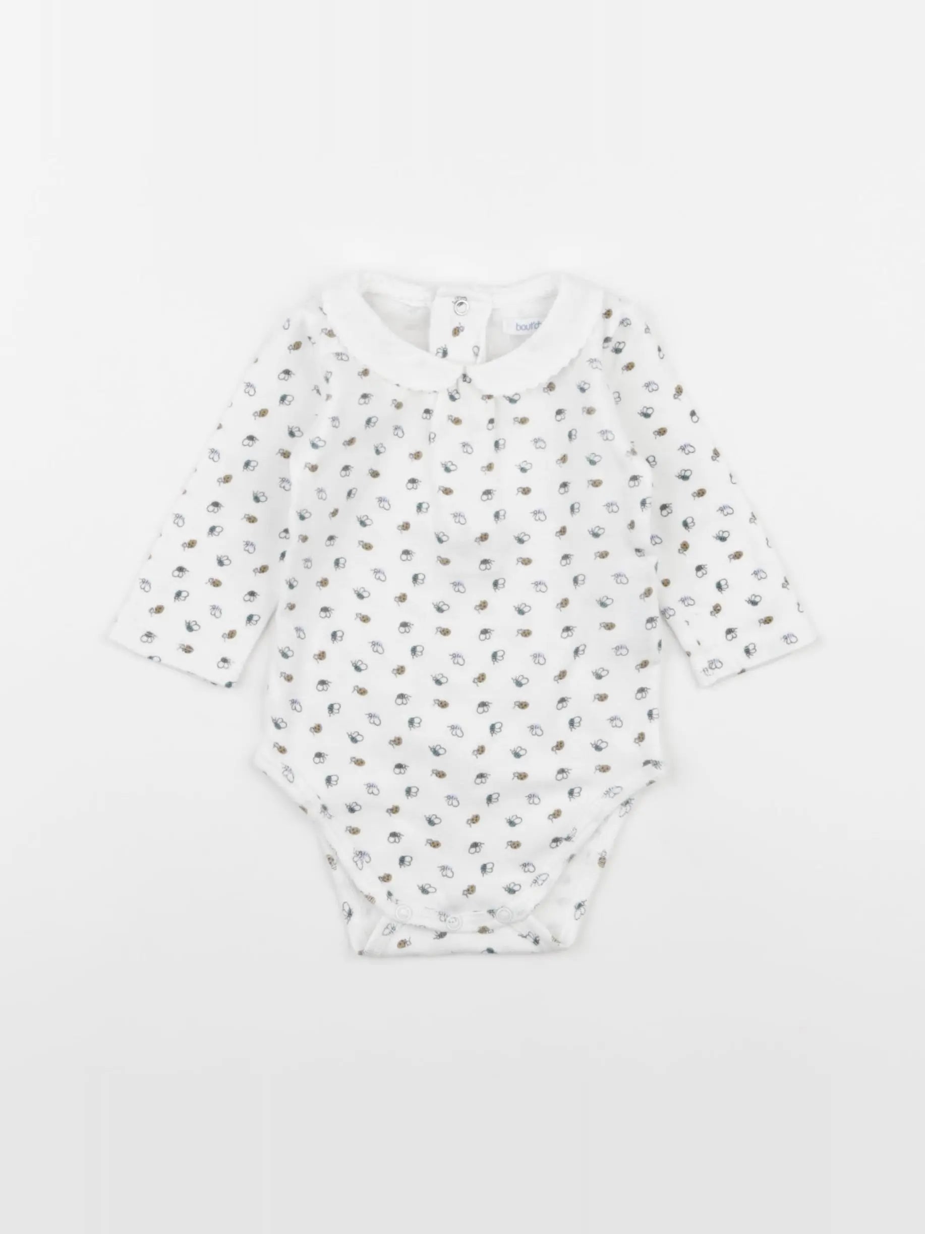 Boutchou - body à col multicolore - 3 mois