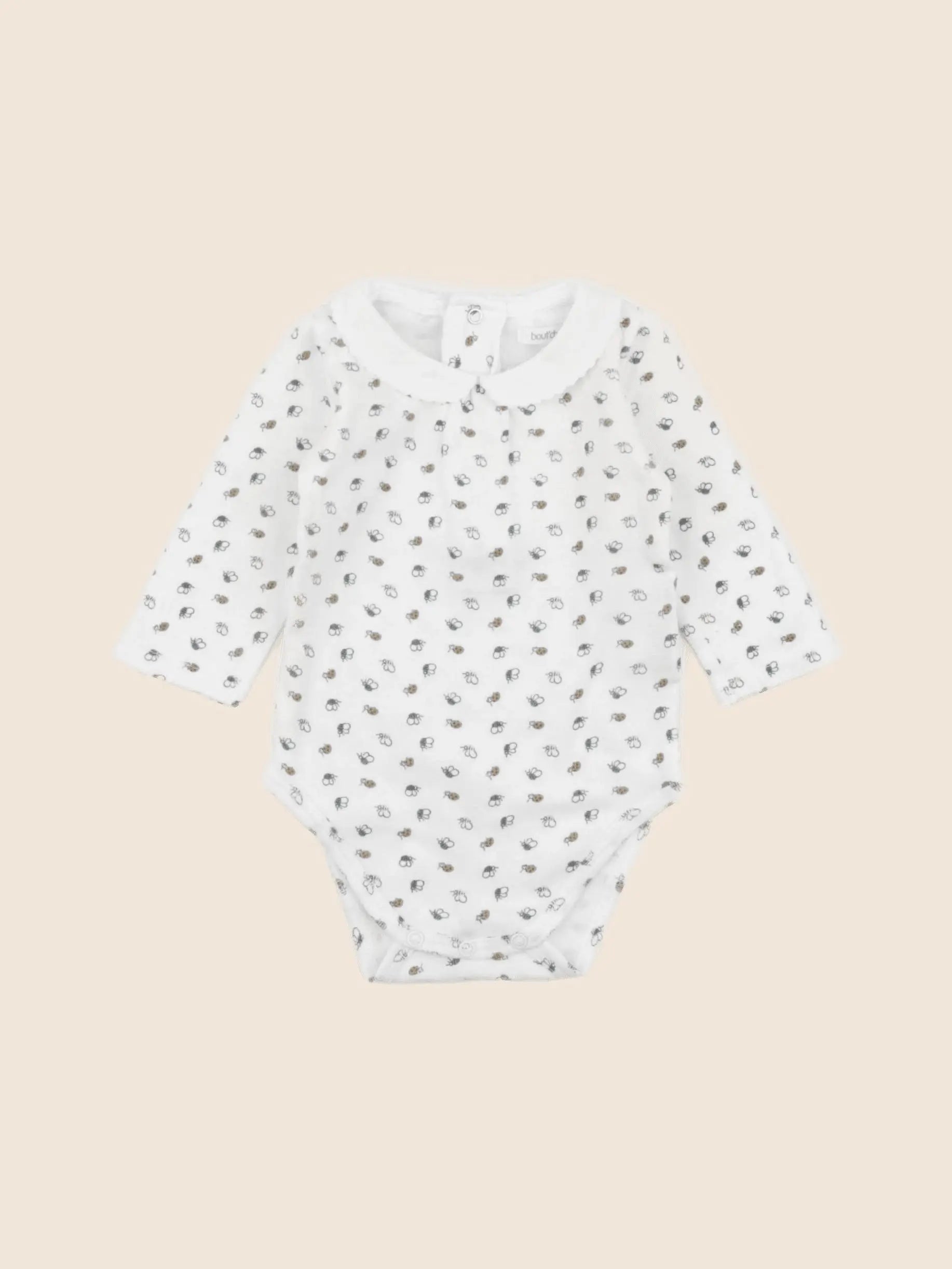 Boutchou - body à col multicolore - 3 mois