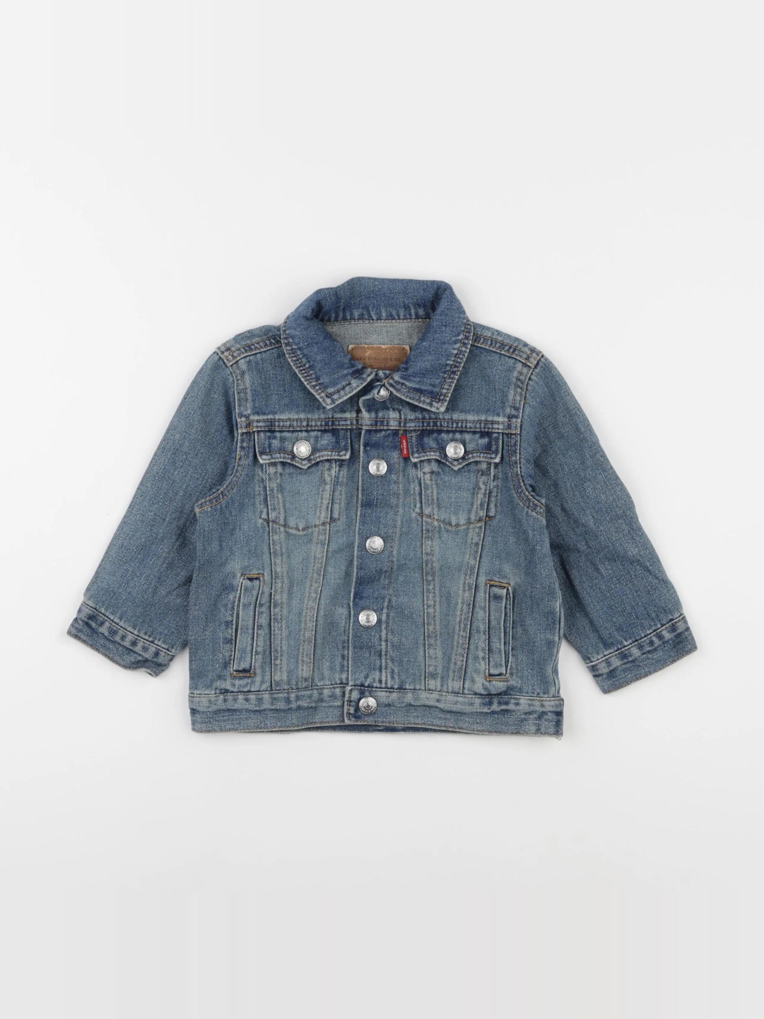 Levi's - veste bleu - 18 mois