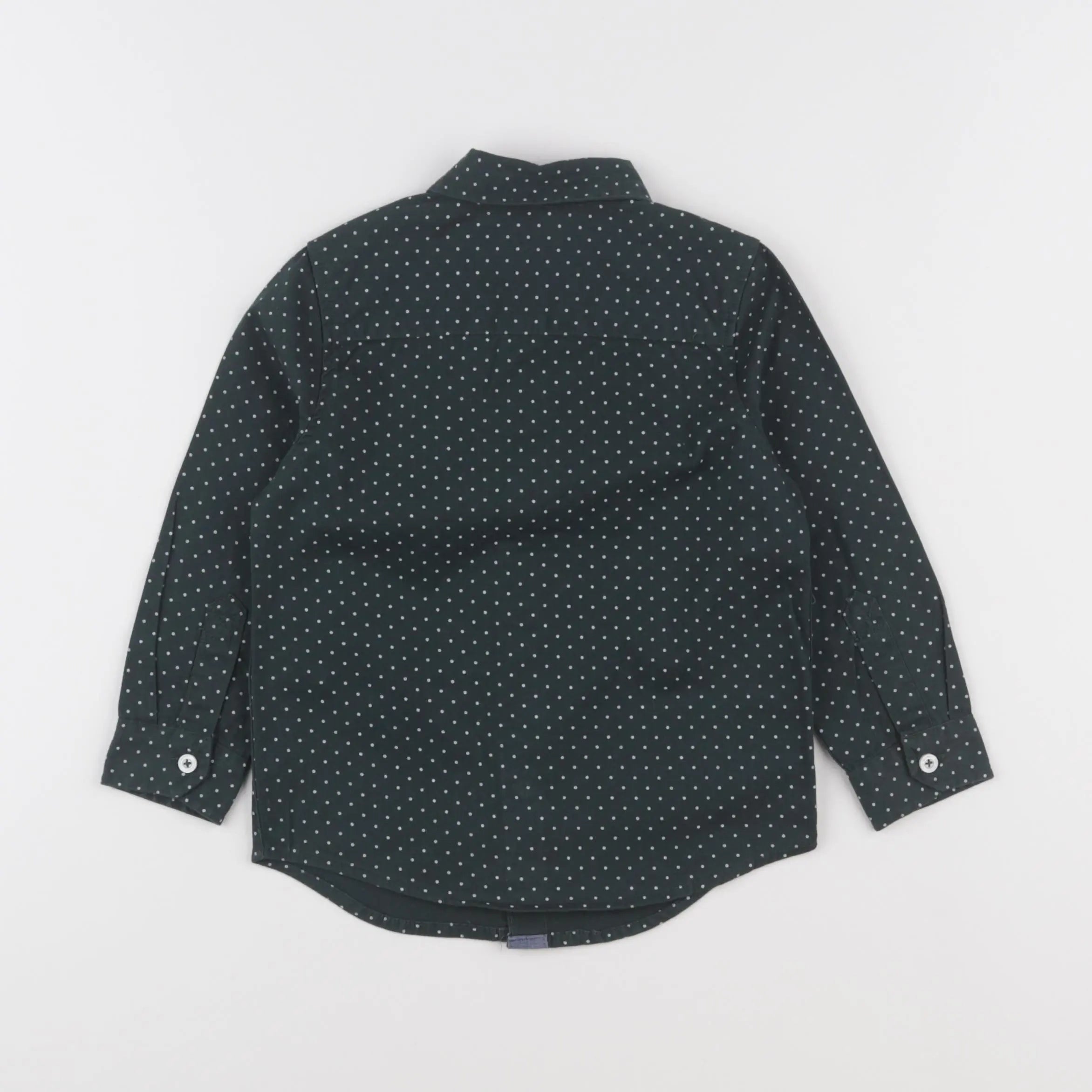 Vertbaudet - chemise vert - 3 ans