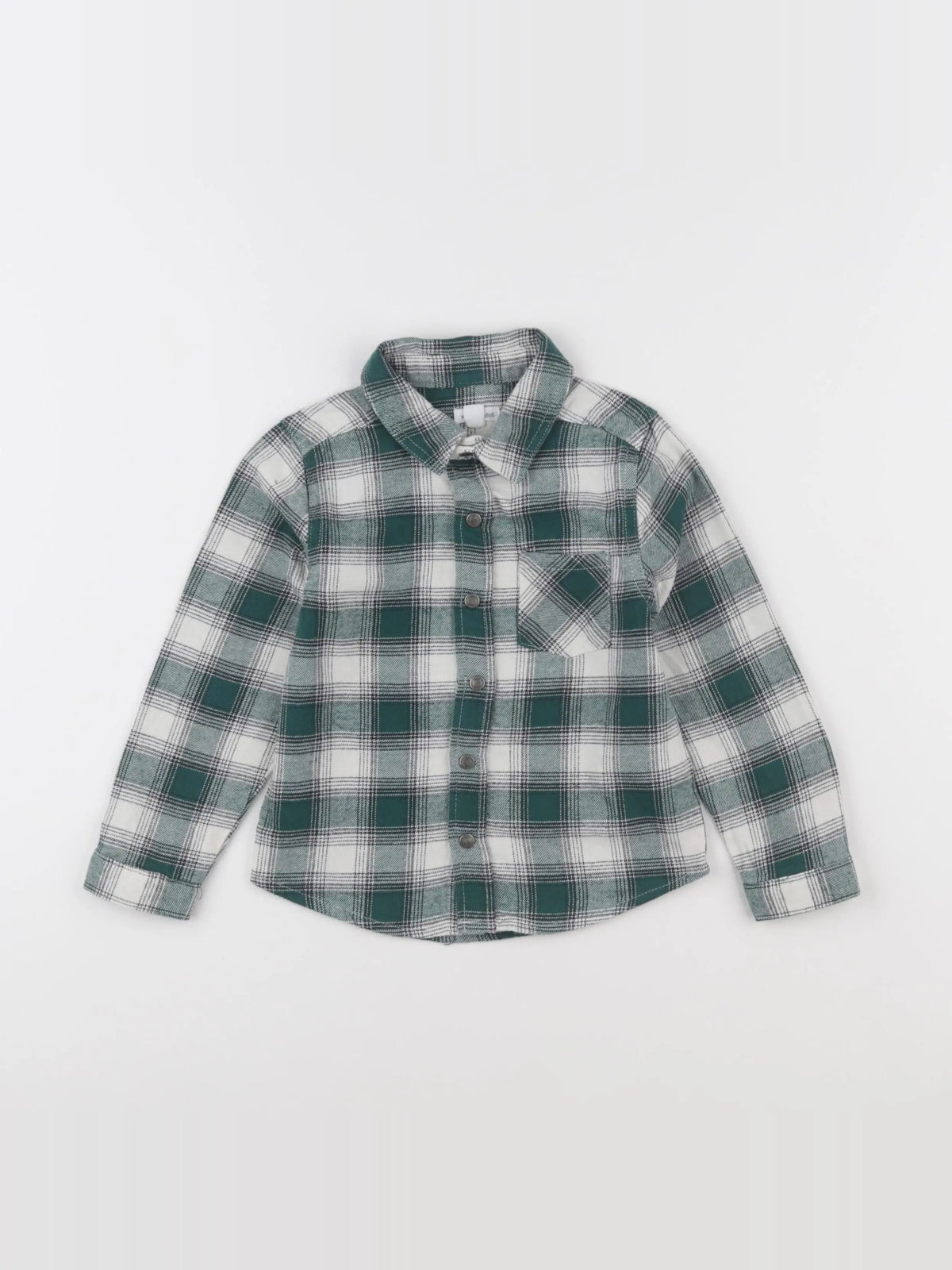 Vertbaudet - chemise vert - 3 ans
